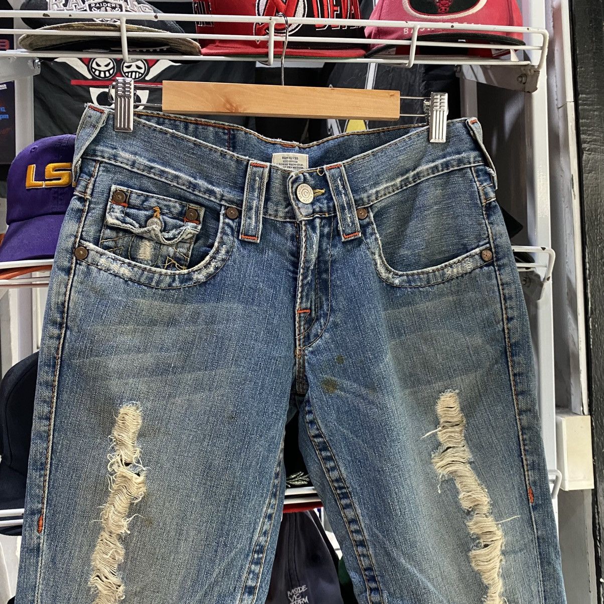 True Religion 2000s True Religion Joey Super Flared Jeans Size US 28 / EU 44 - 10 Thumbnail