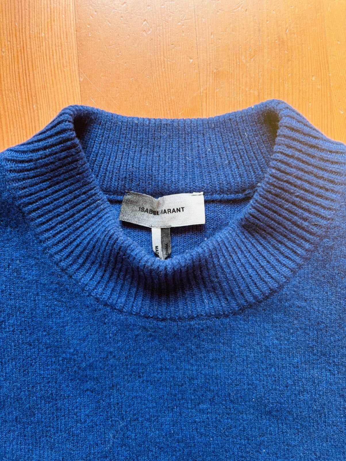 Isabel Marant Isabel Marant Blue Wool Sweater Size US M / EU 48-50 / 2 - 3 Thumbnail
