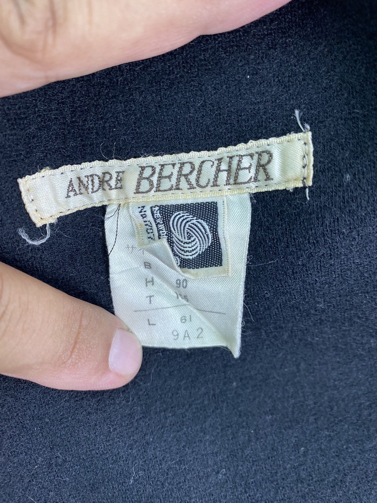 Japanese Brand × Vintage Andre Bercher similar like Limi Feu yohji design jacket Size L / US 10 / IT 46 - 5 Thumbnail