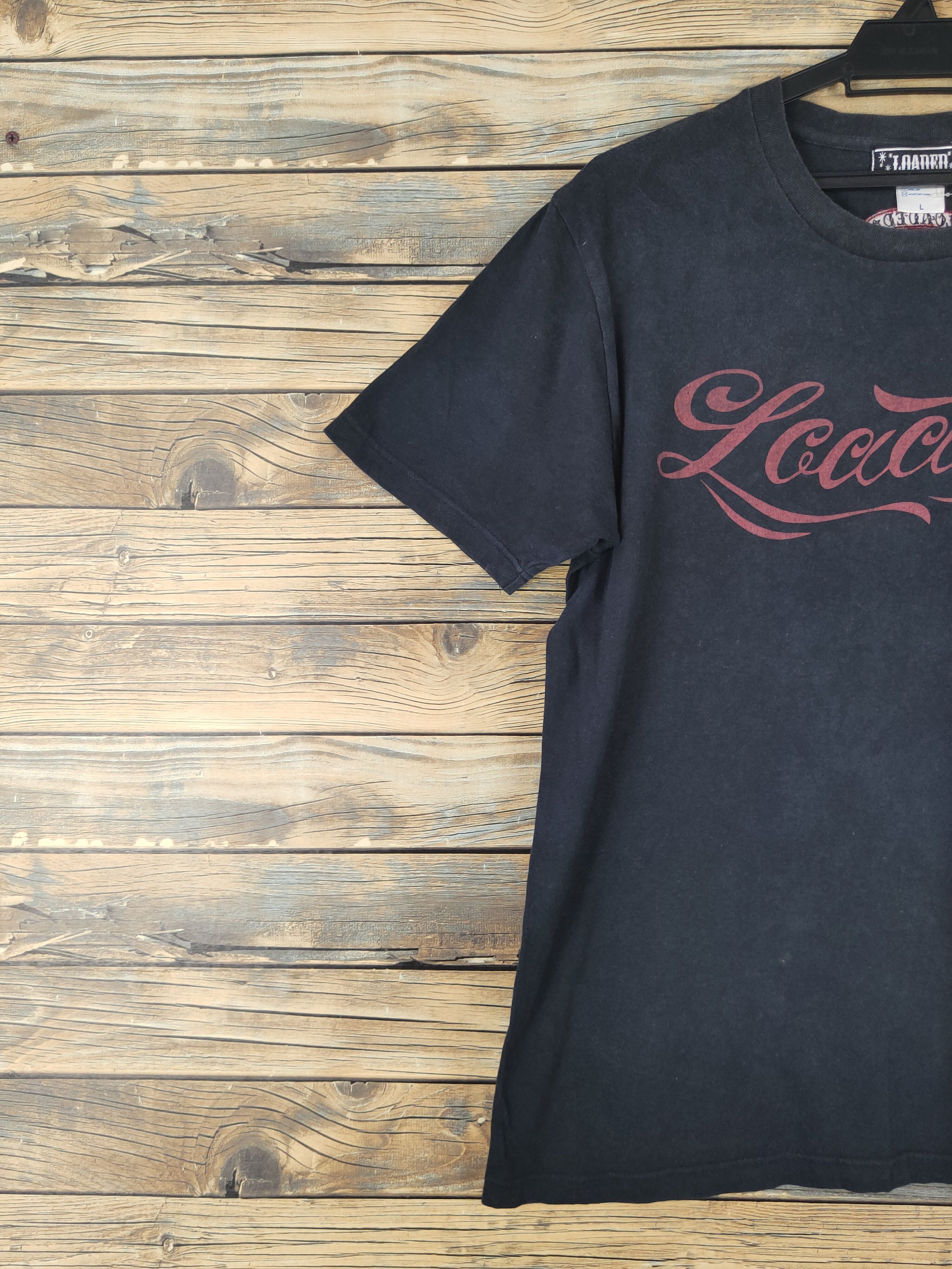 Japanese Brand DL Loaded Black Short Sleeve T-shirt #637 Size US L / EU 52-54 / 3 - 3 Thumbnail
