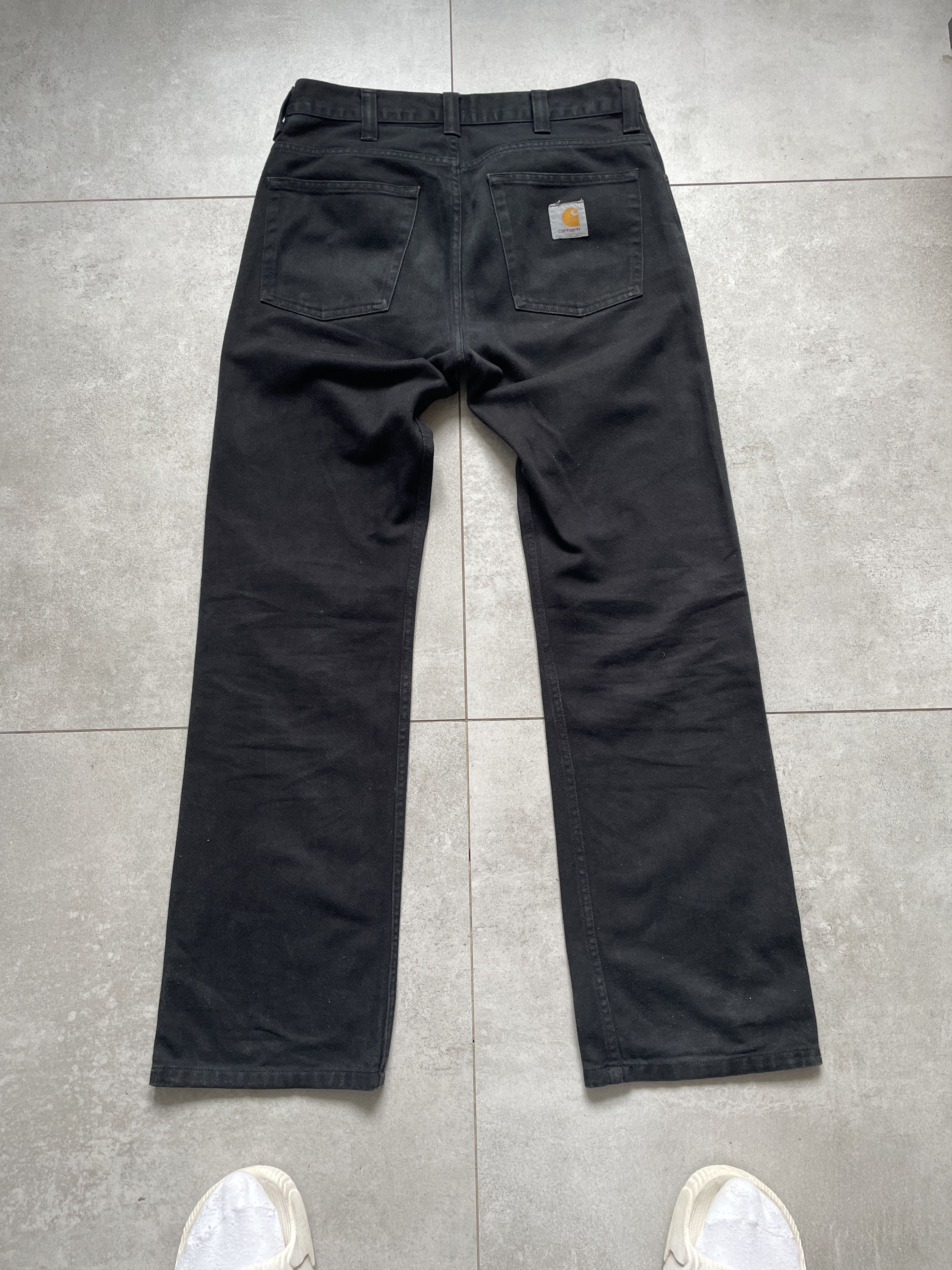 CARHARTT ROCKIN BLACK FLARED PANTS