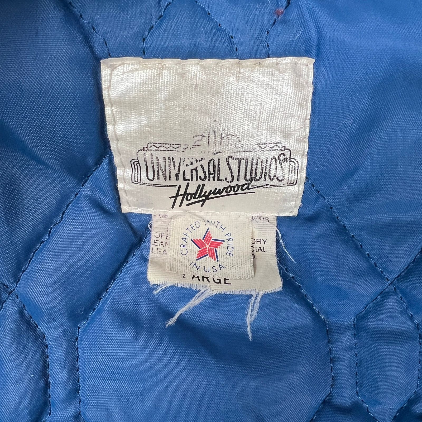 Universal Studios × Vintage Vintage 90s Universal Studios Jacket Letterman USA Varsity Size US M / EU 48-50 / 2 - 11 Thumbnail