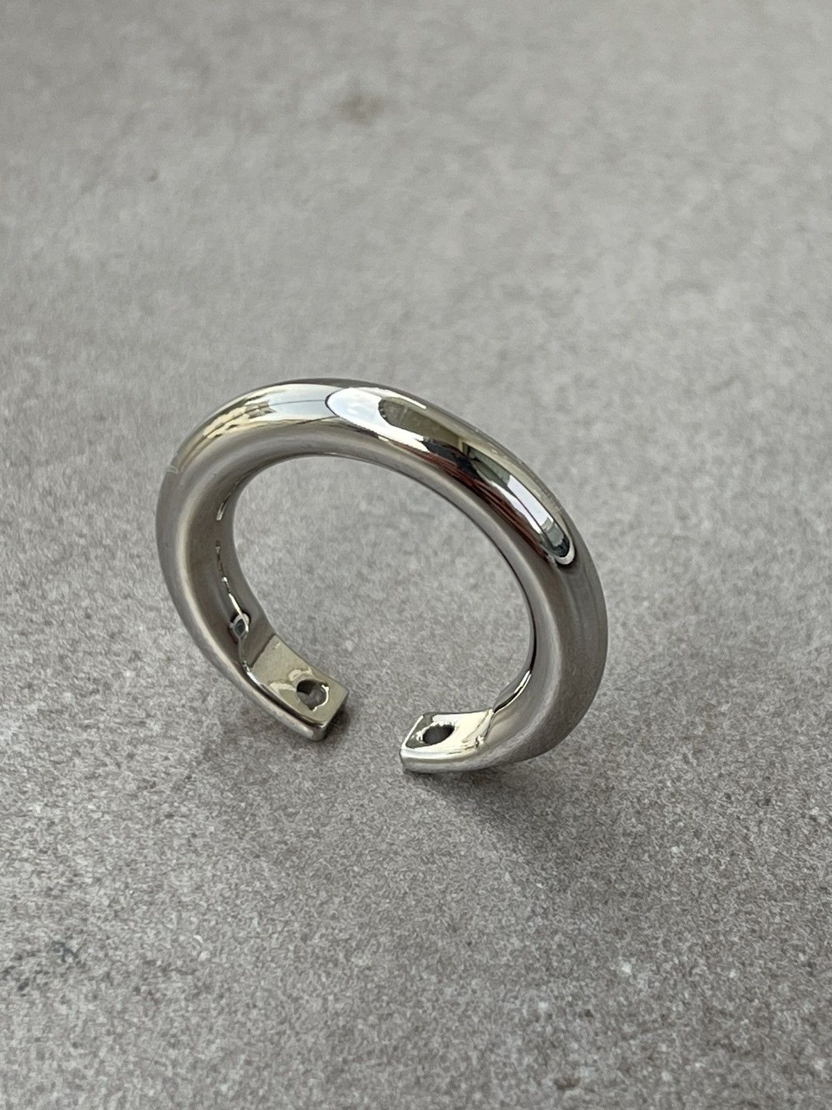 Maison Margiela !DS! SS23 Maison Margiela Polished Palladio Ring Size ONE SIZE - 2 Thumbnail