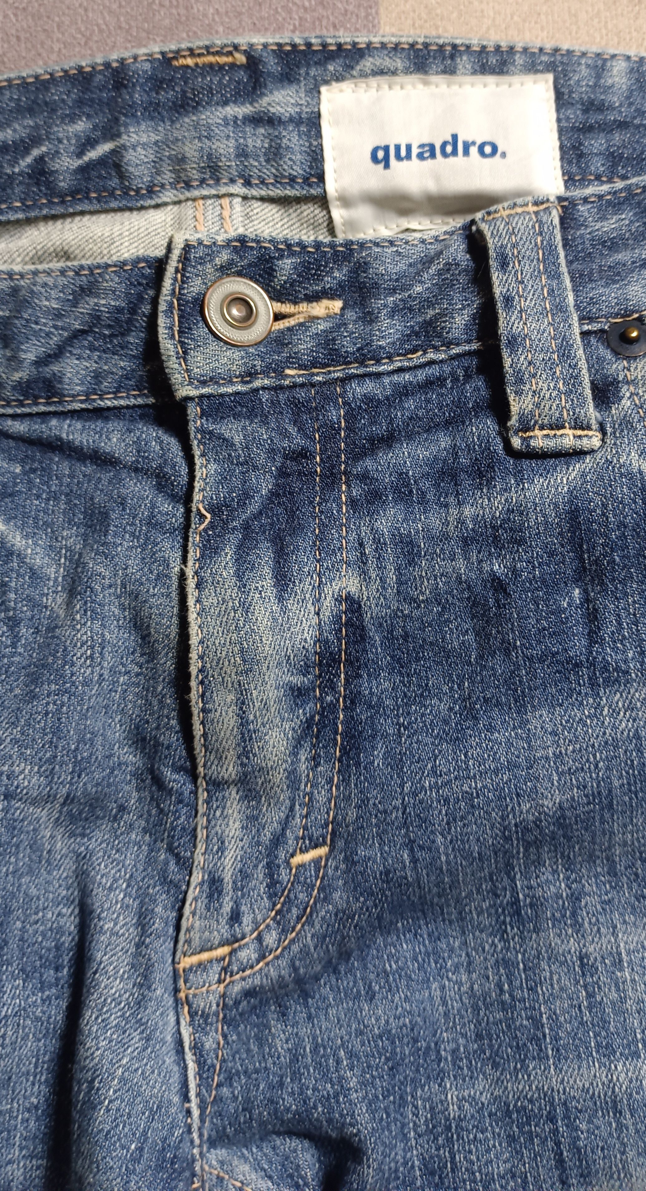 Le Grande Bleu (L.G.B.) Quadro Medio Japan Denim Jeans Size US 32 / EU 48 - 5 Thumbnail