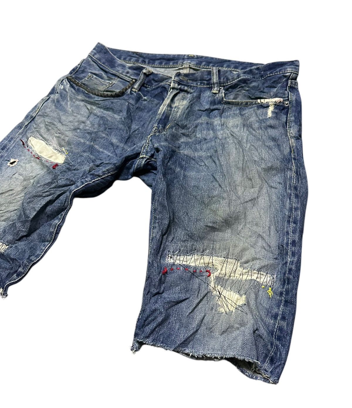 Hysteric Glamour × Japanese Brand × Vintage Hysteric glamour short pants cut of leg Size US 34 / EU 50 - 6 Thumbnail