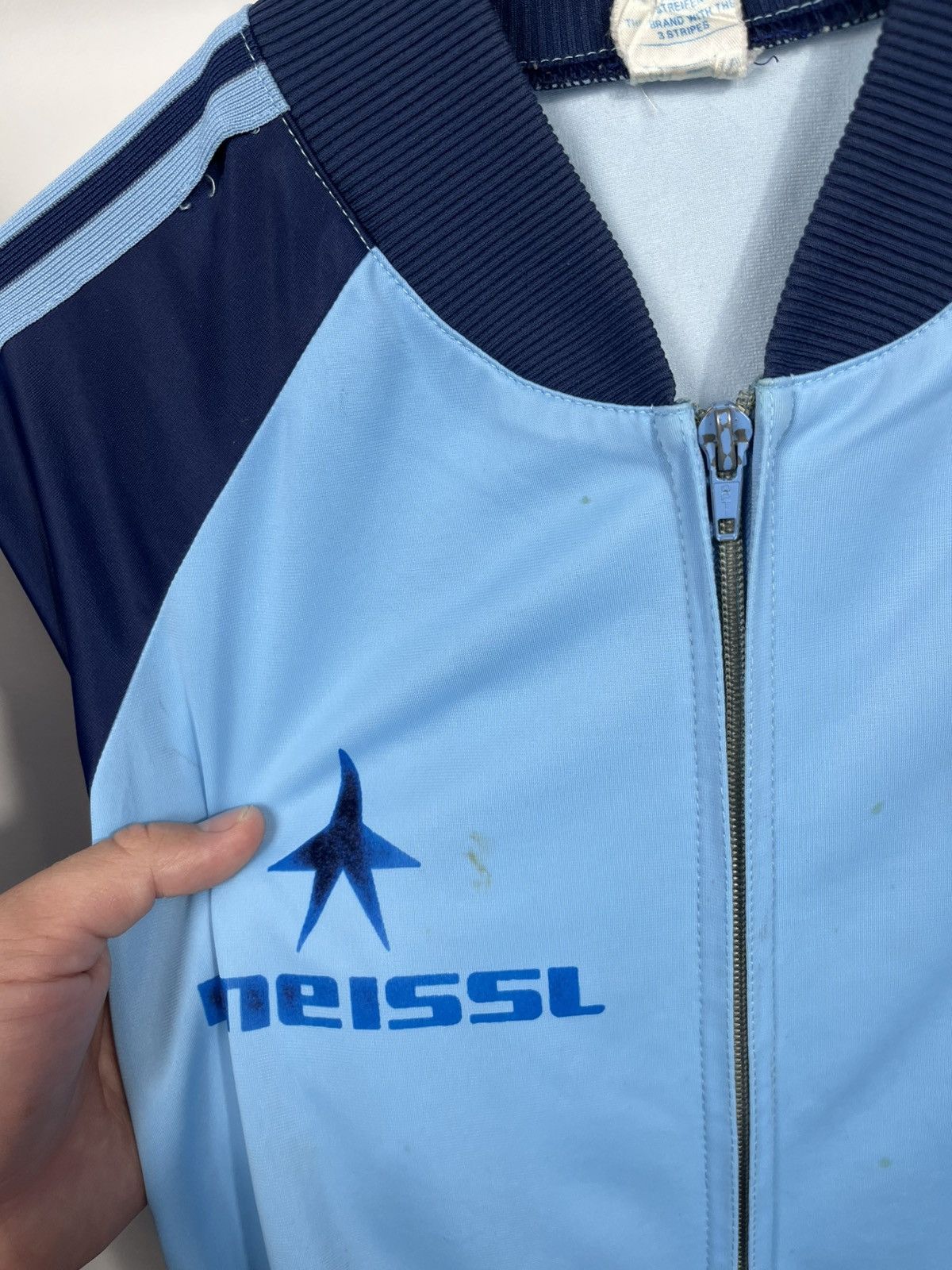 Adidas × Vintage Vintage Adidas Track Suit Jacket Pants Kneissl Team 70s Size US M / EU 48-50 / 2 - 2 Thumbnail