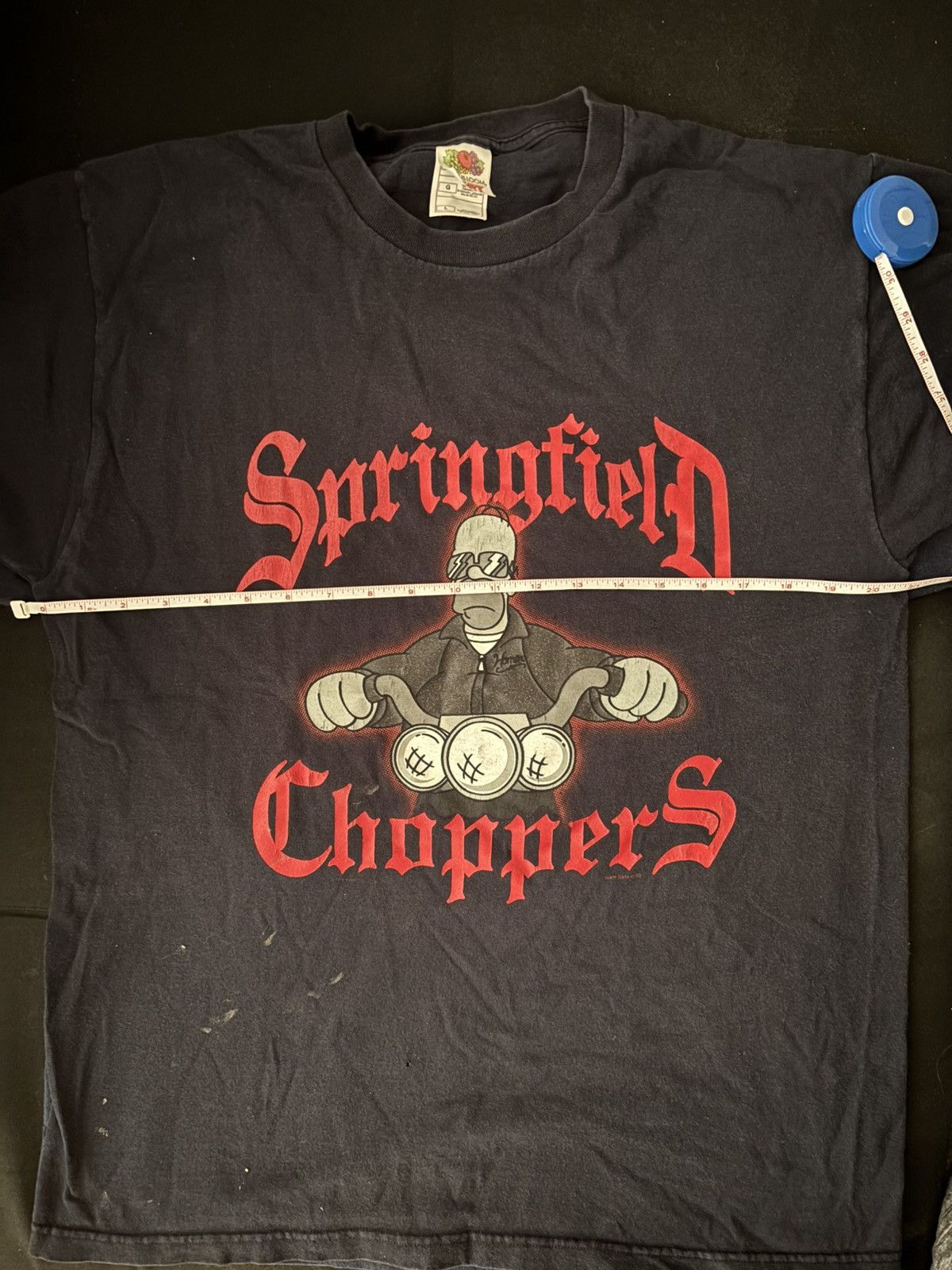 Fruit Of The Loom The Simpsons “Springfield Choppers” motorcycle tee Size US L / EU 52-54 / 3 - 4 Thumbnail