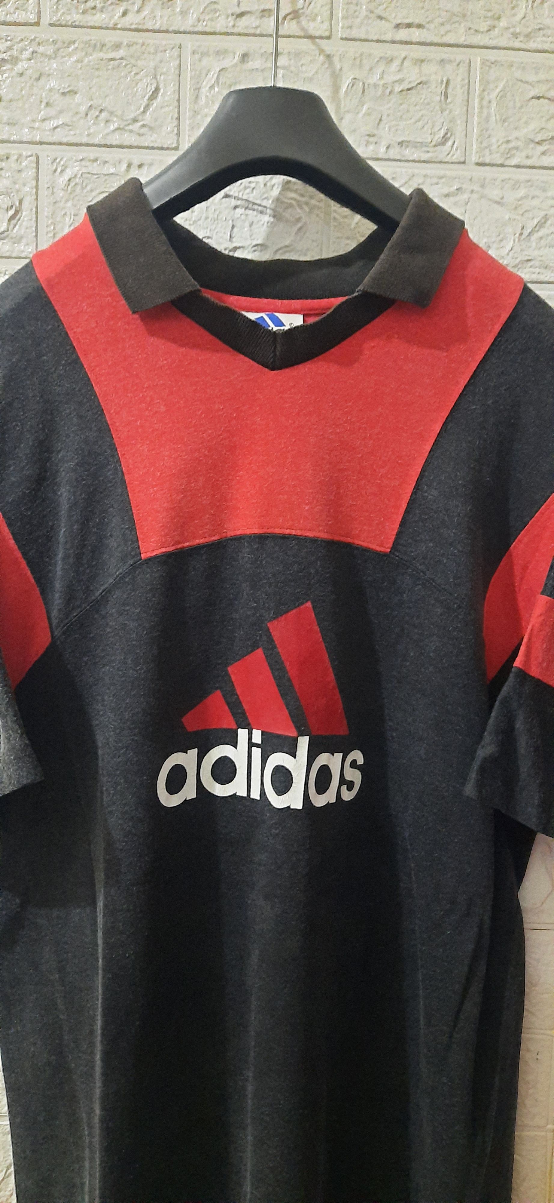 Adidas Adidas Vintage Polo Shirt Size US L / EU 52-54 / 3 - 2 Thumbnail
