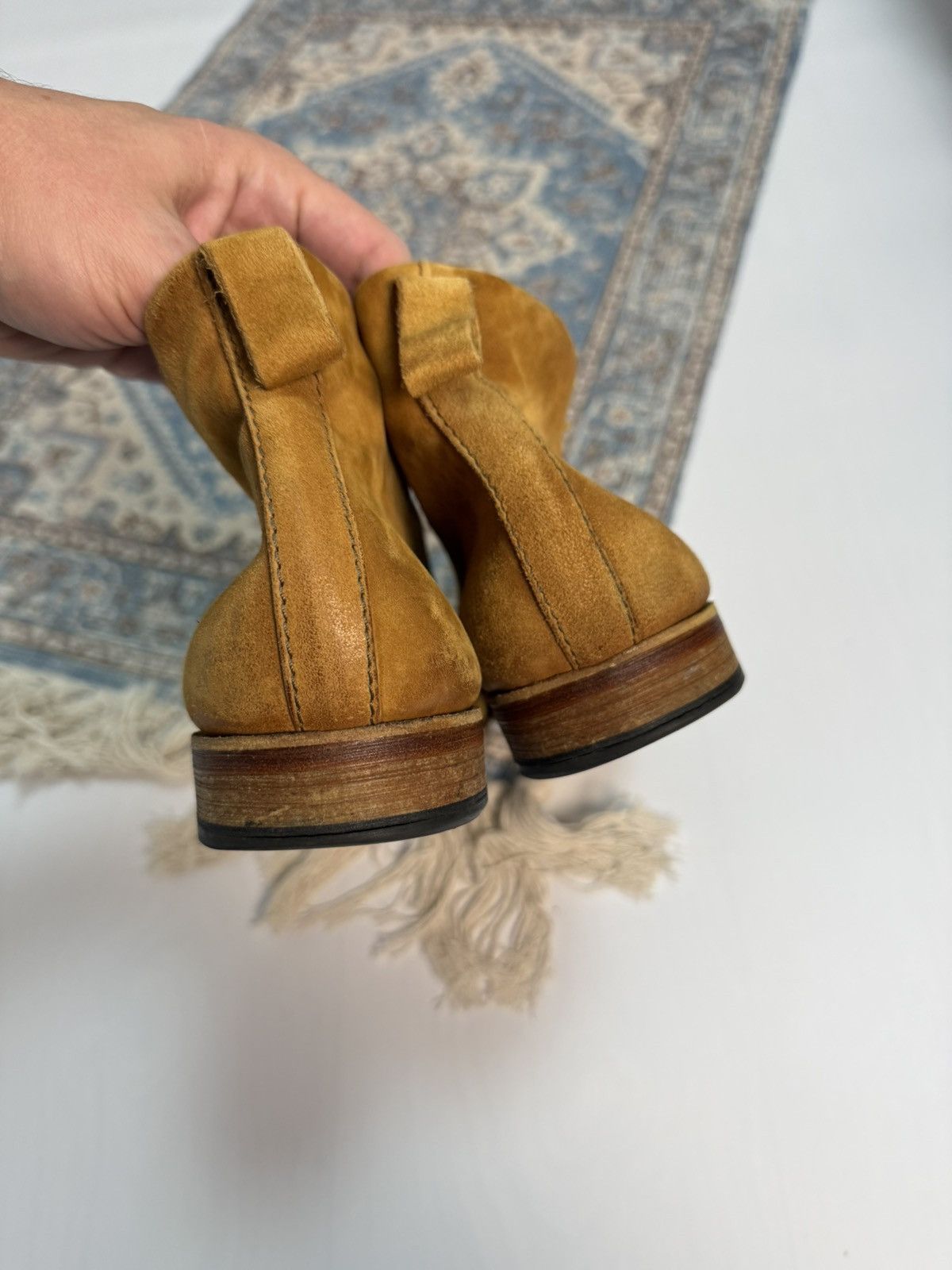 A.S.98 Rare A.S.98 Airstep Suede Avant Garde Leather Boots Size US 10 / EU 43 - 6 Thumbnail
