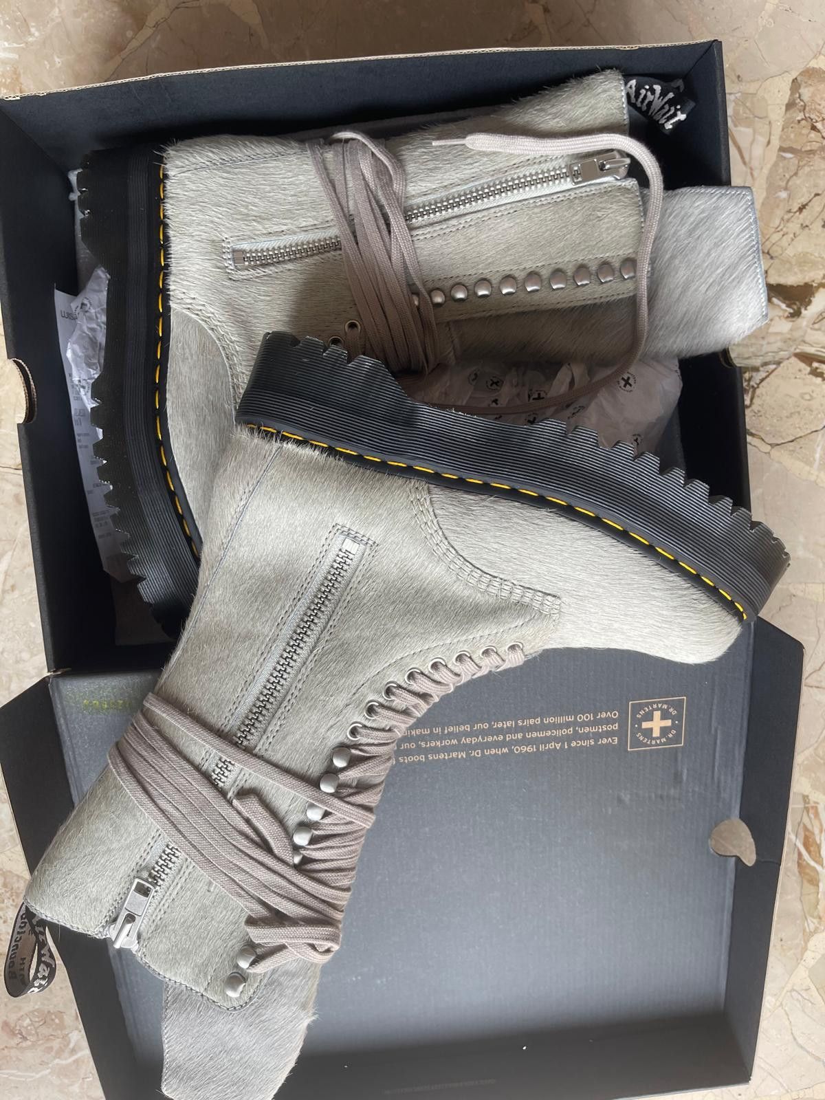 Dr. Martens × Rick Owens dr.martens x rick owens boots Size US 11 / EU 44 - 6 Thumbnail
