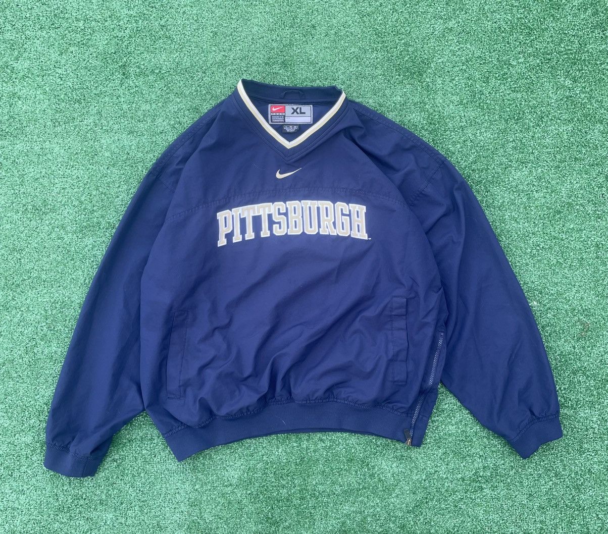 Nike Pittsburgh Panthers Center Swoosh Y2K Nike Pullover Size US XL / EU 56 / 4 - 1 Thumbnail