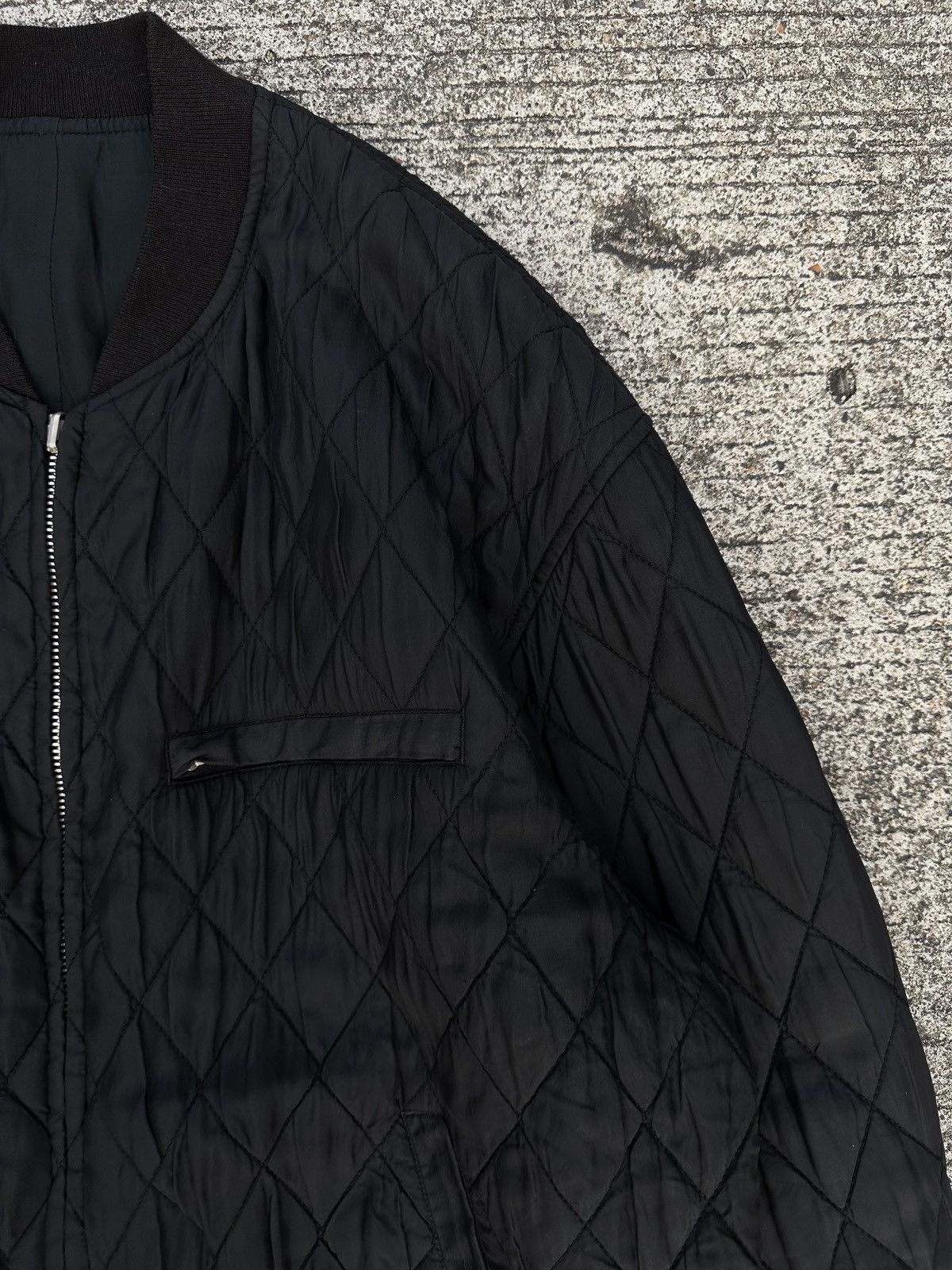 Comme des Garcons Homme Comme des Garcons AW93 Quilted Reversible Bomber Jacket Size US M / EU 48-50 / 2 - 4 Thumbnail