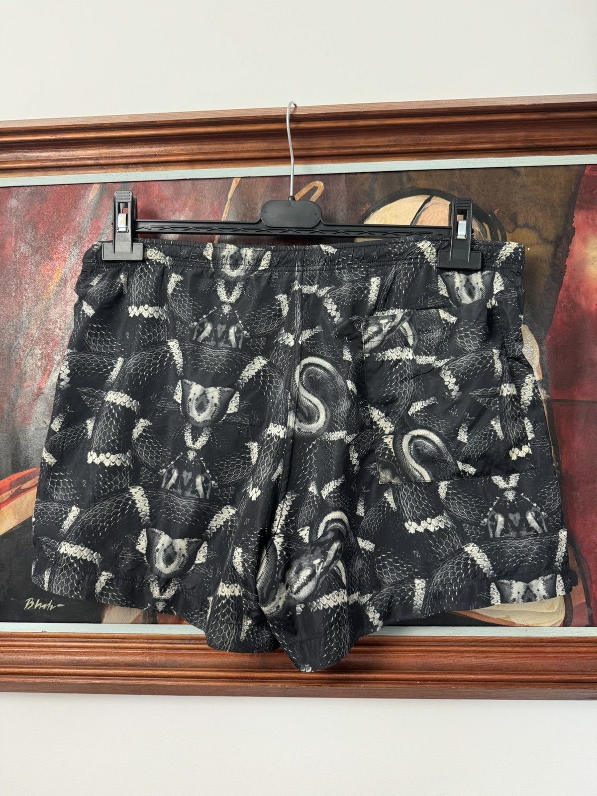 Marcelo Burlon Marcelo Burlon All Over Snake Print Shorts Designer Swim Size US 31 - 3 Thumbnail
