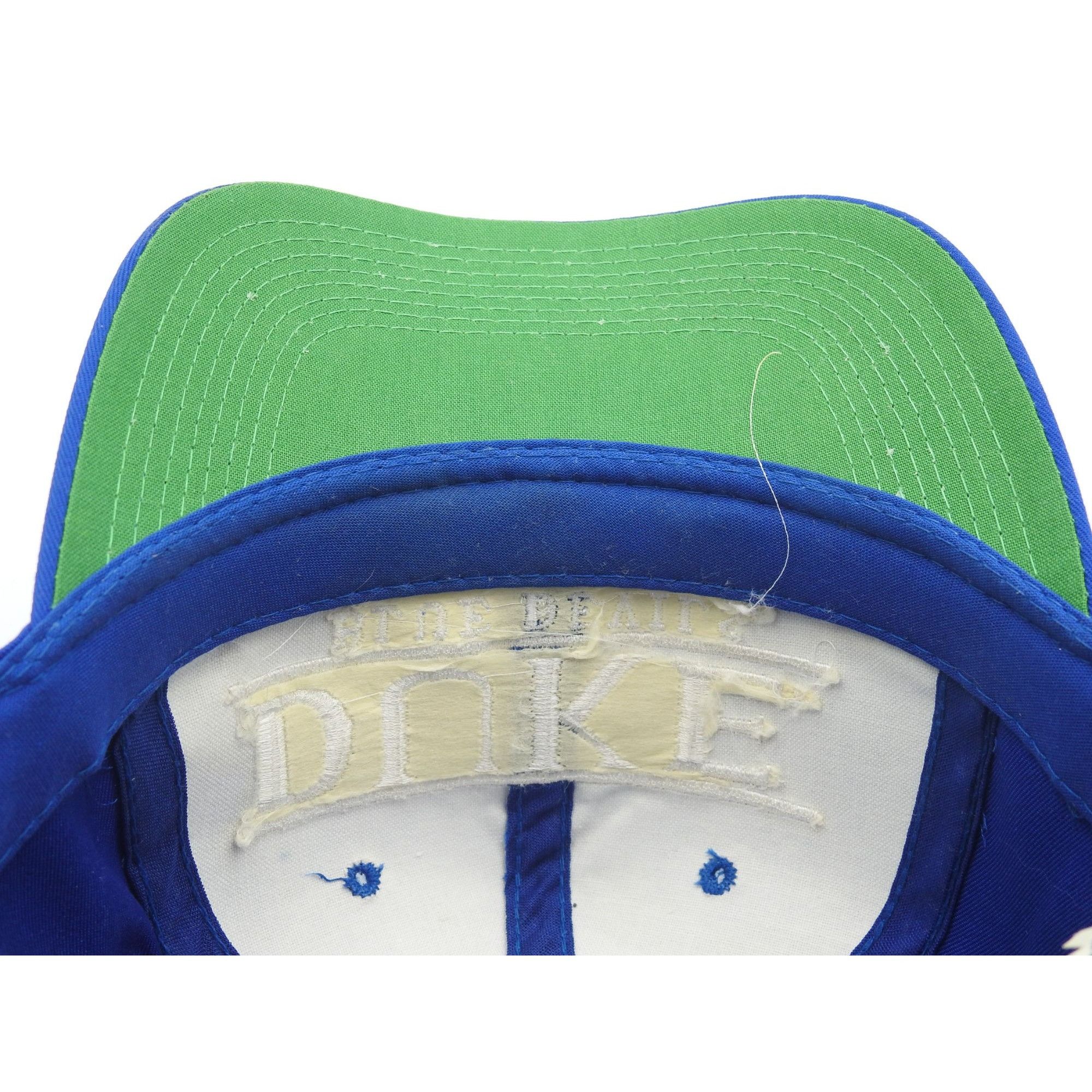 The Game Vintage Duke Blue Devils Blue Split Bar The Game Snapback Ha Size ONE SIZE - 8 Thumbnail
