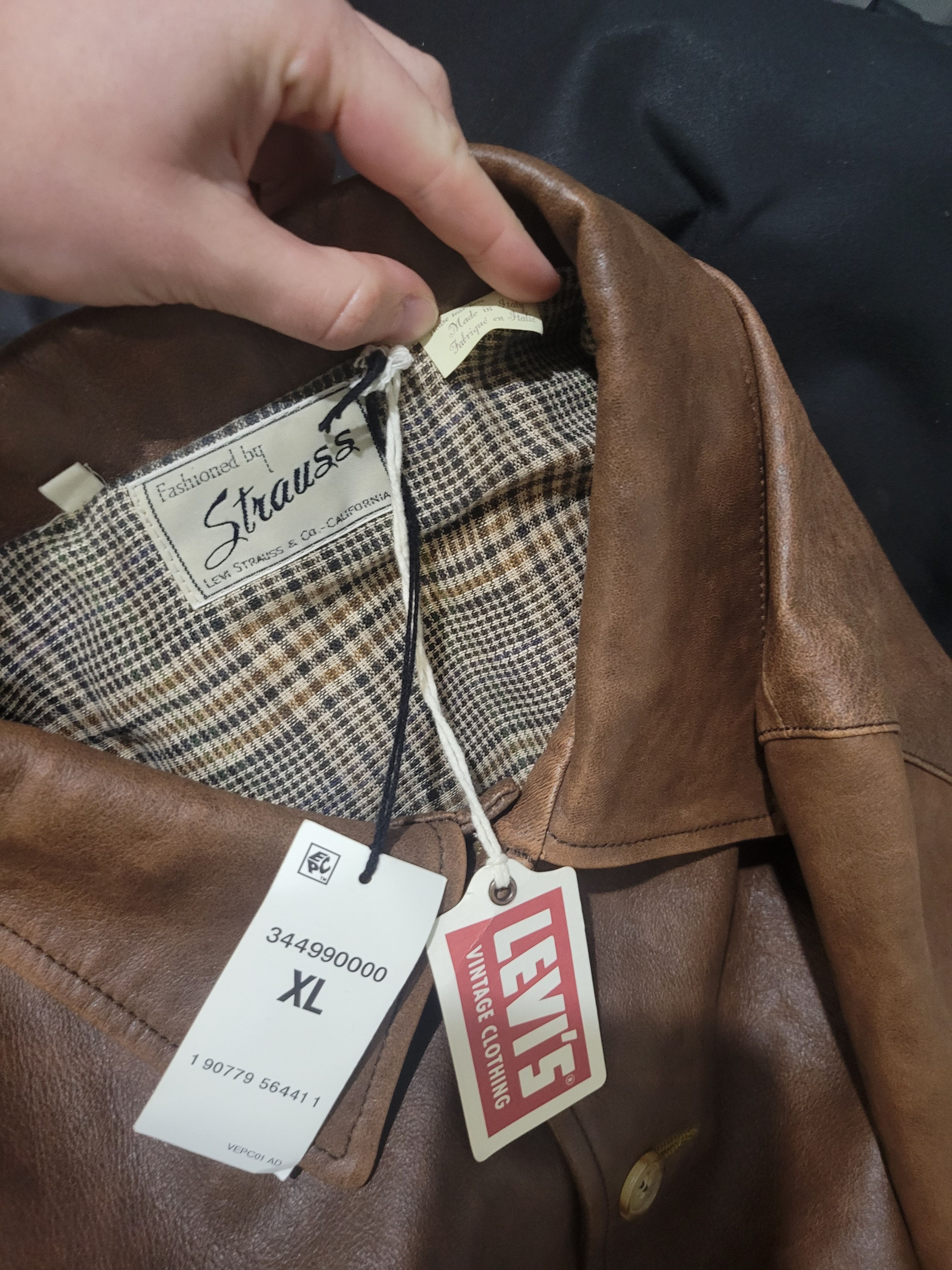Levi's Vintage Clothing Levi's Vintage Clothing Strauss Jacket in Rye Size US XL / EU 56 / 4 - 4 Thumbnail