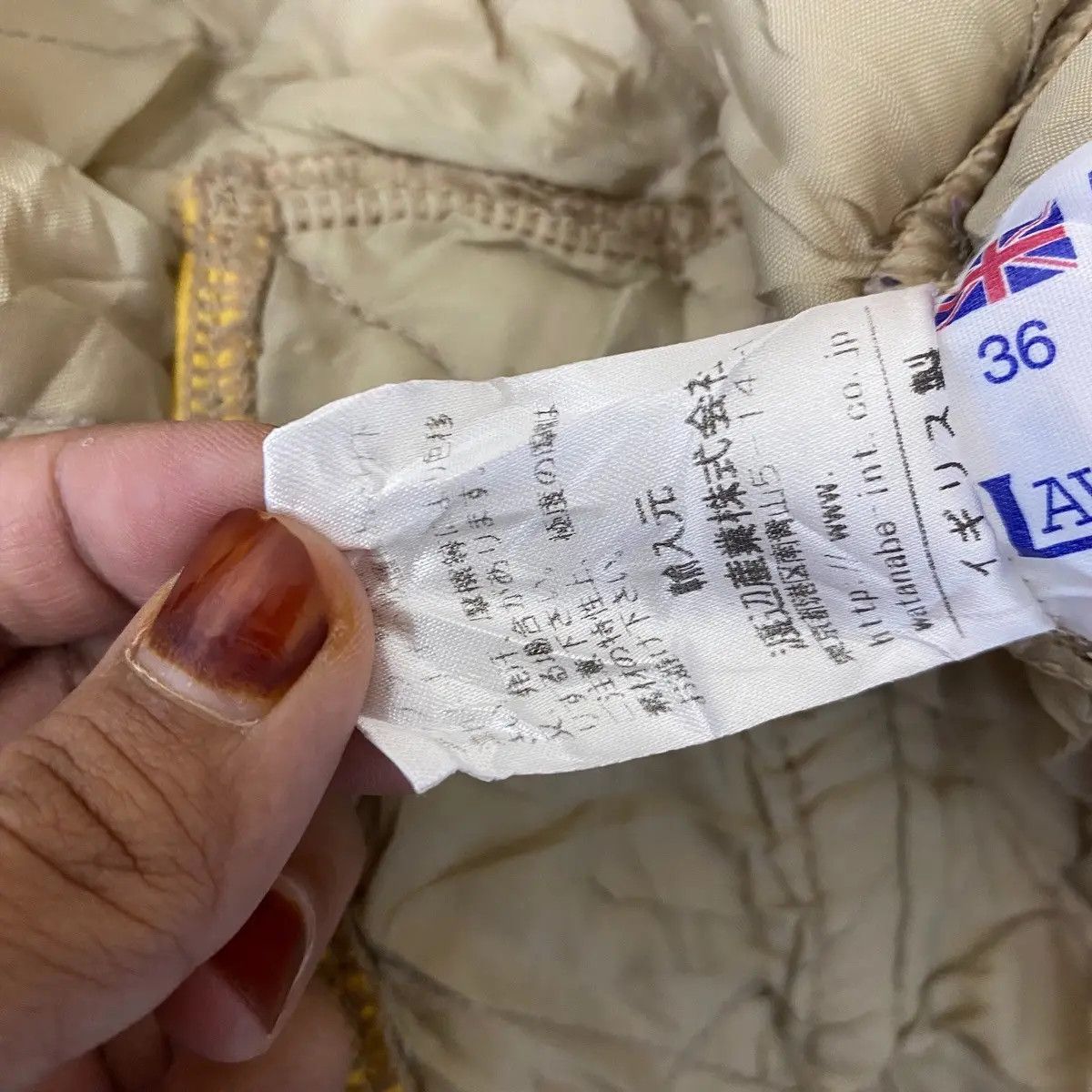 Lavenham Vtg LAVENHAM MELFORD Made In ENGLAND Quilted Jacket Size S / US 4 / IT 40 - 9 Thumbnail
