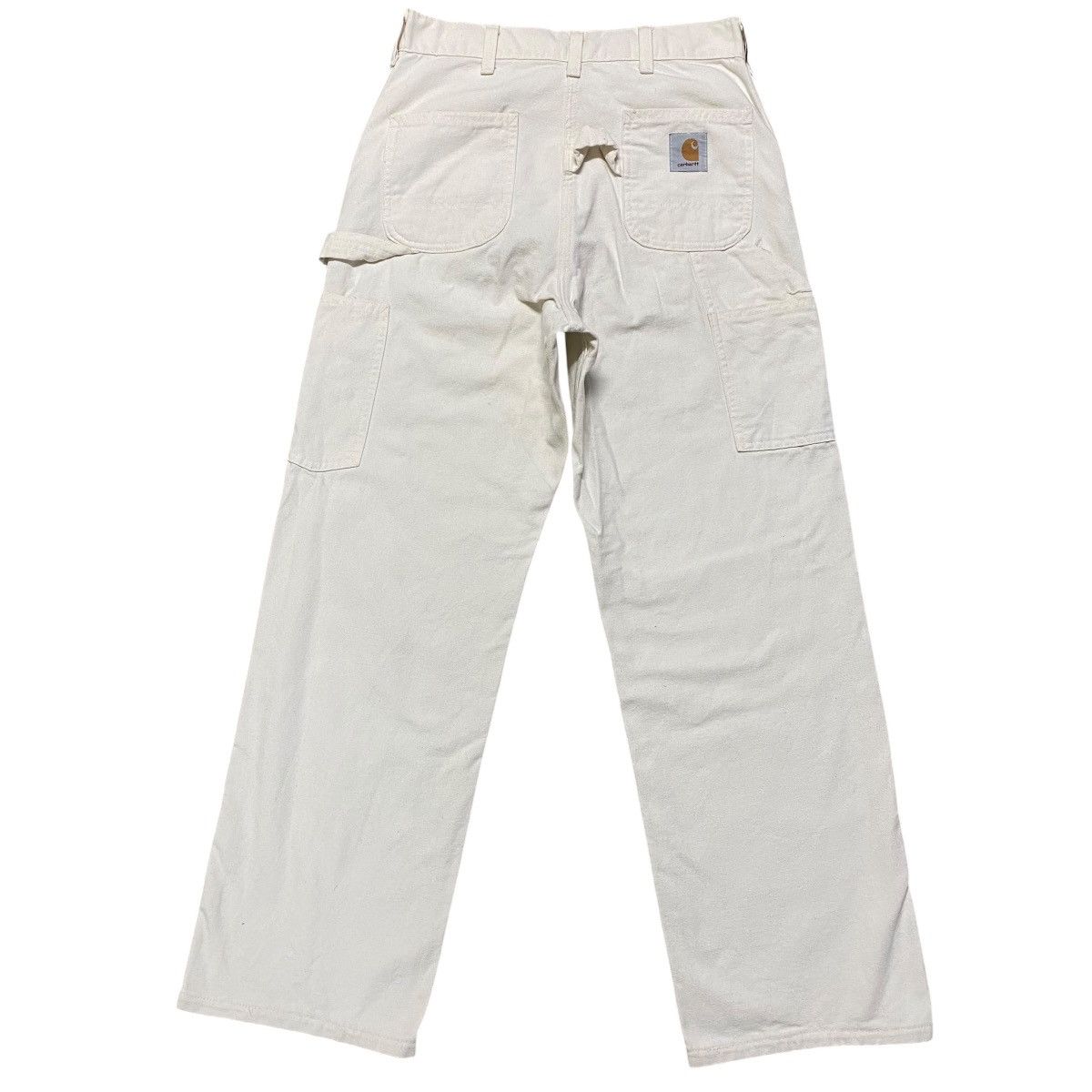 Carhartt Vintage Carhartt White Duck Canvas Carpenter Pants Size US 29 - 1 Thumbnail