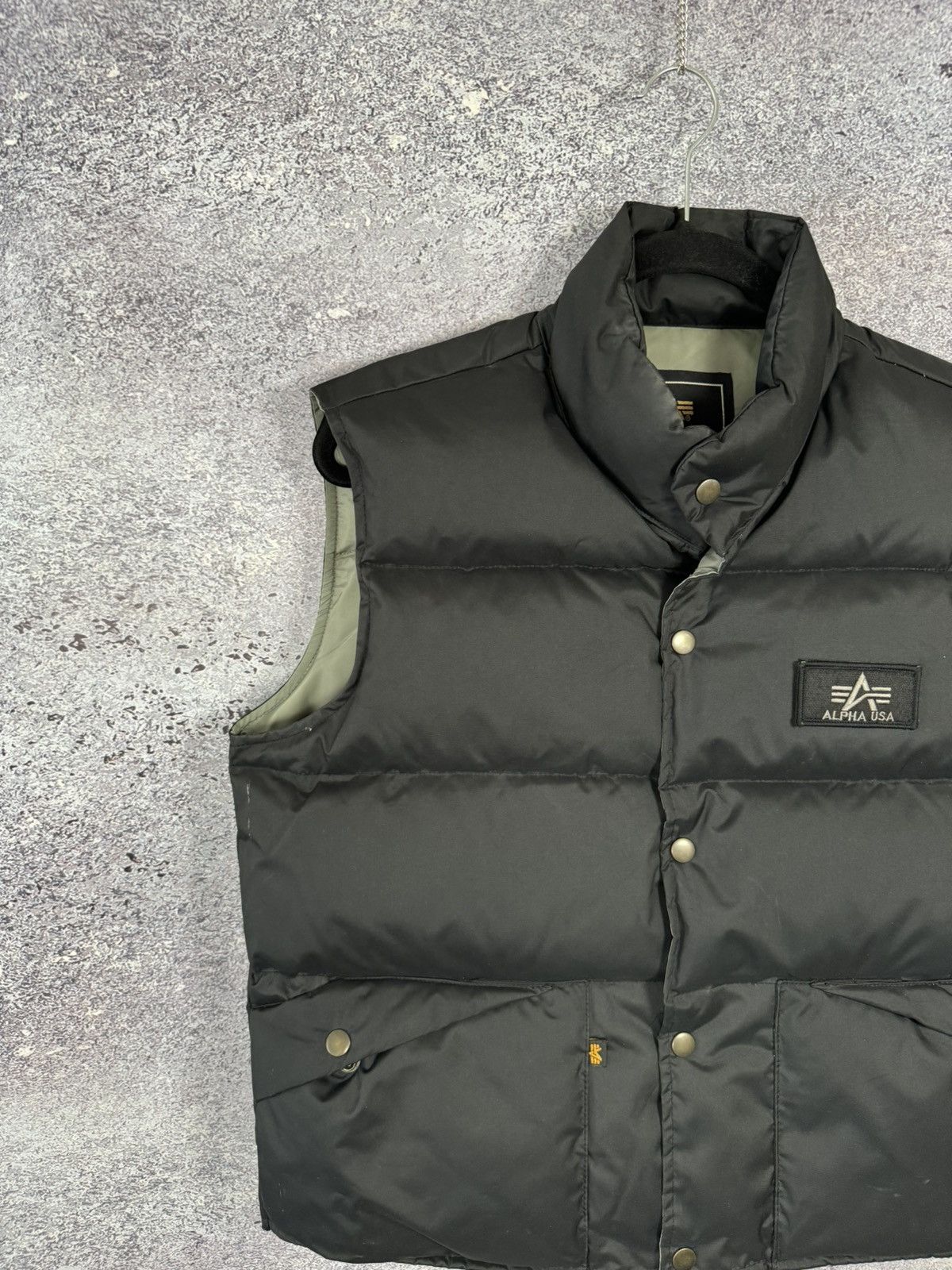 Alpha Industries × Vintage Rare Alpha Industries Down Puffer Vests USA Small Size US S / EU 44-46 / 1 - 2 Thumbnail