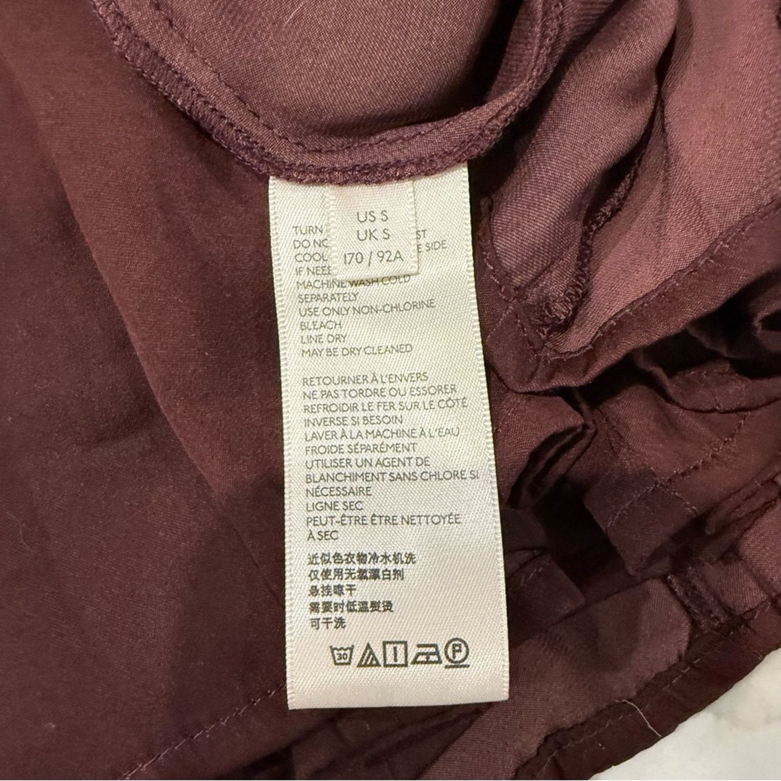 Free People Free People Sateen Mini Wrap Skirt Women’s Small Chocolate Size 27" / US 4 / IT 40 - 6 Thumbnail