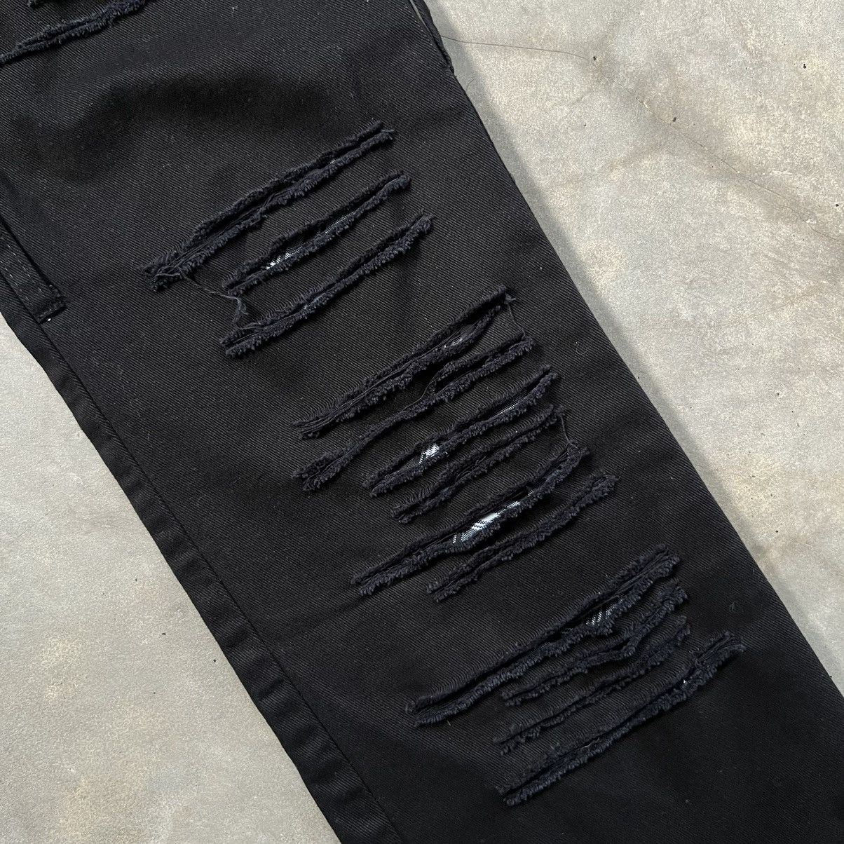 KMRii 2000s Sex Pot Revenge Punk Style Pocket Flared Pants Size US 31 - 5 Thumbnail