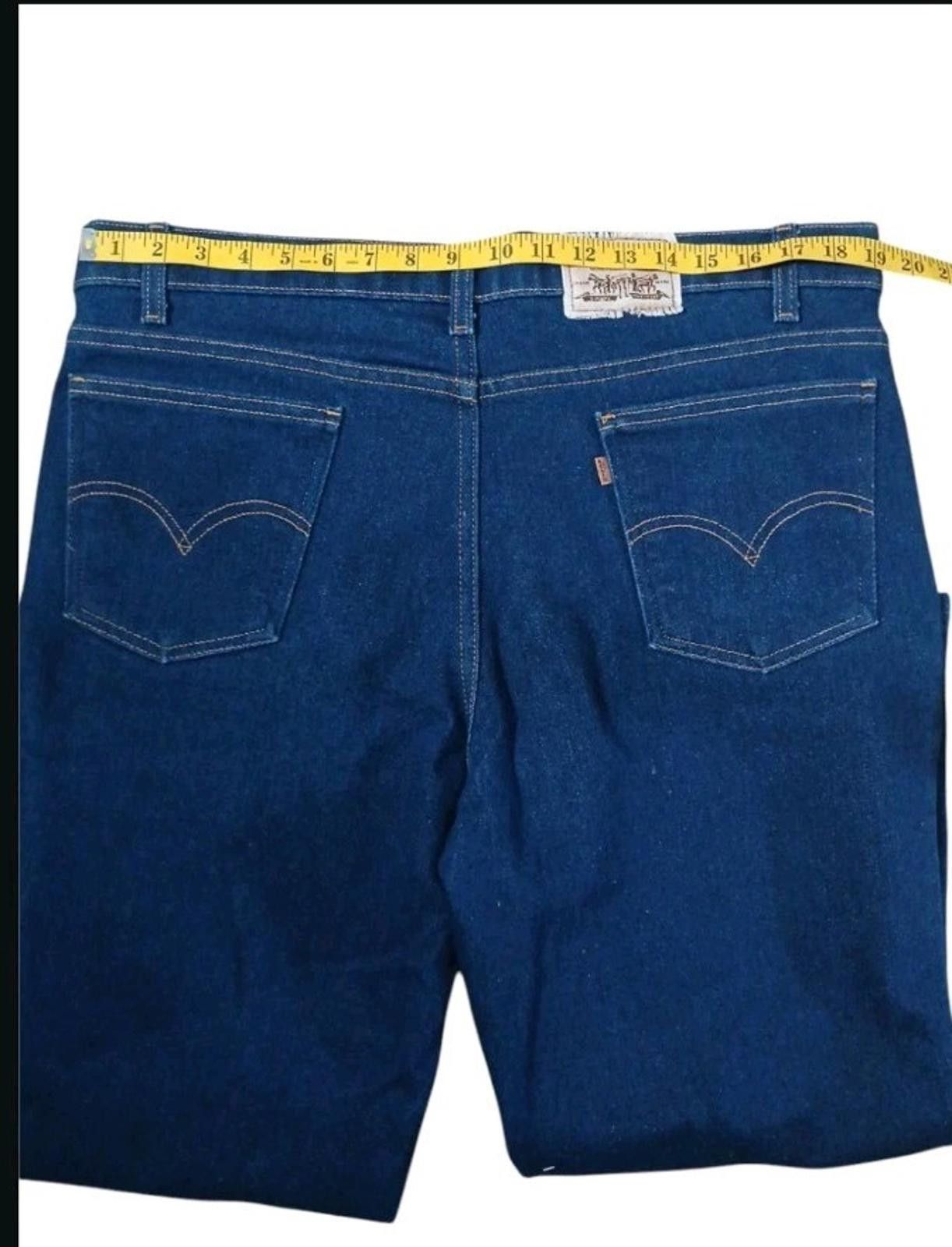 Levi's 70's Orange Tab Levi's Action Jeans Made In USA 38x23 Hemmed Size US 38 / EU 54 - 6 Thumbnail