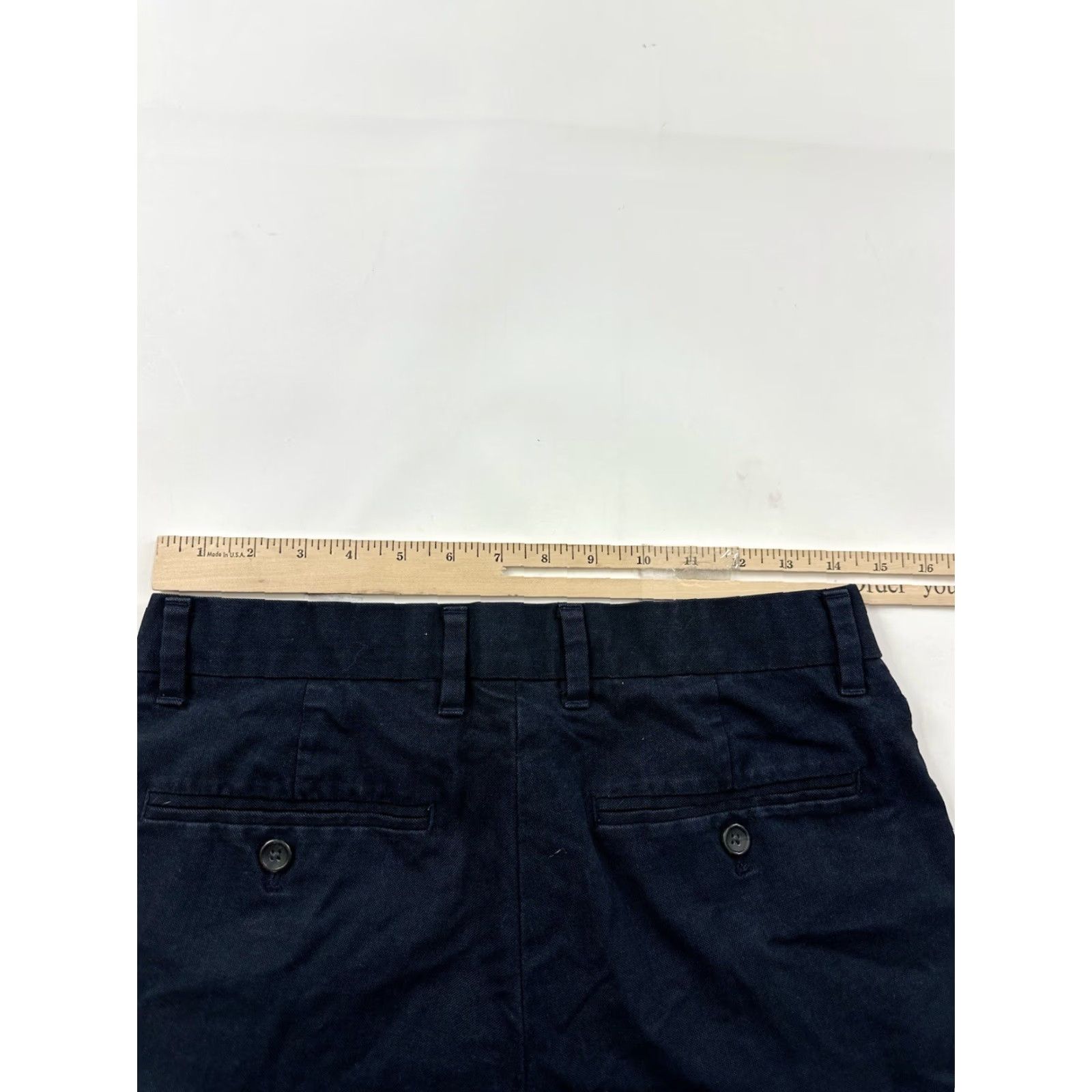 Banana Republic Banana Republic Pants Mens 29x29 Blue Chino Cotton Flat Front Zip Casual Straight Inseam 29 Regular 31x32 Tagged Size Size US 29 - 7 Thumbnail