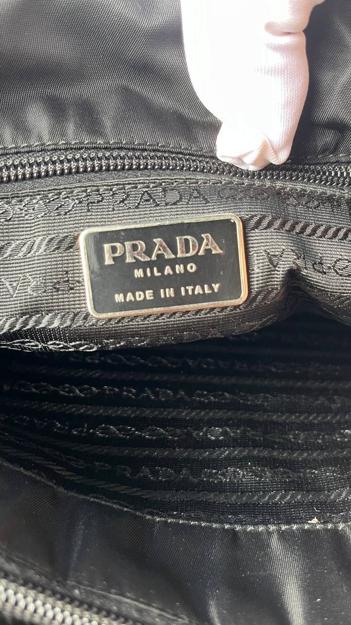 Prada Prada Tote Bag Green Nylon Size ONE SIZE - 8 Thumbnail