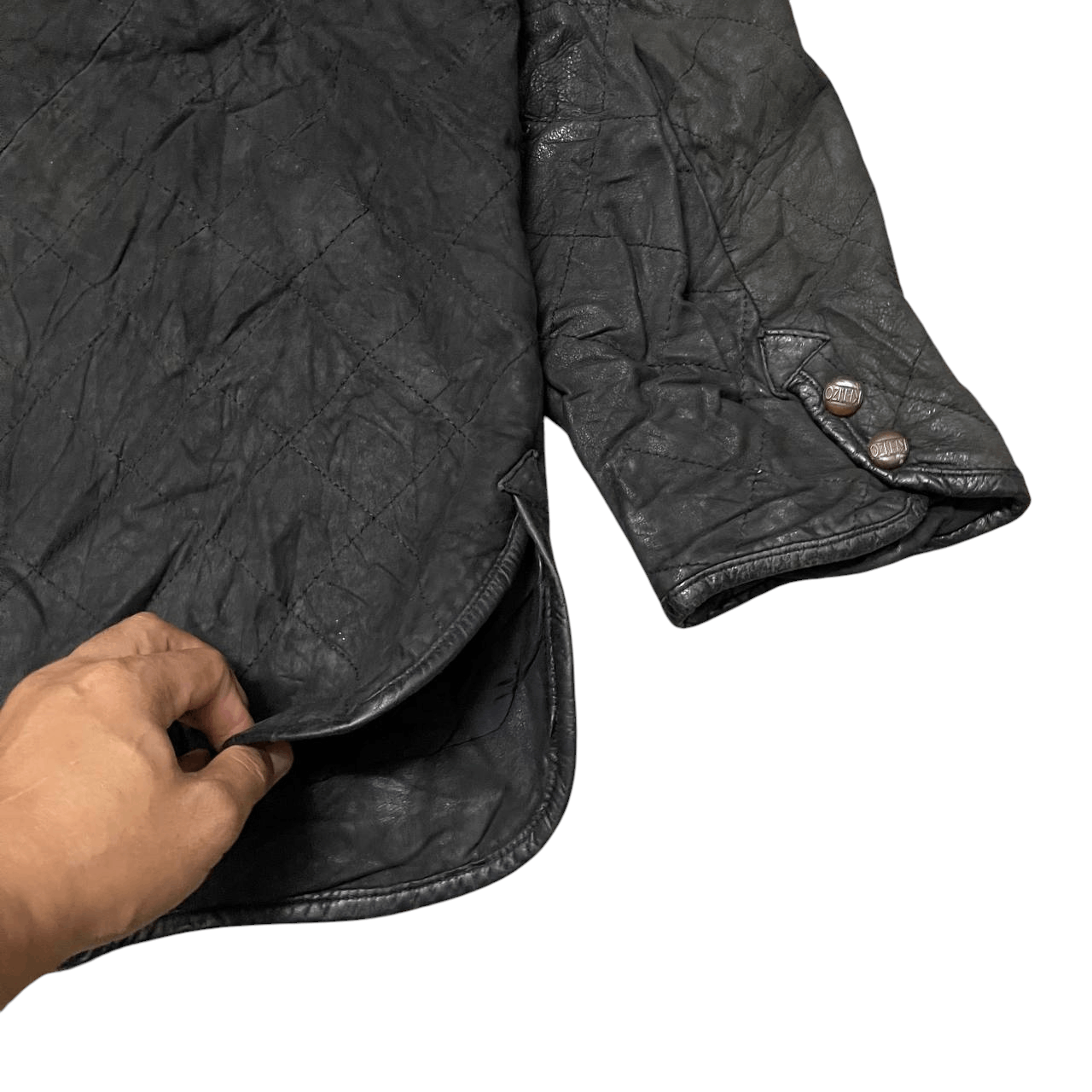 Kenzo Vintage Kenzo Paris Leather Jacket Size US L / EU 52-54 / 3 - 13 Thumbnail
