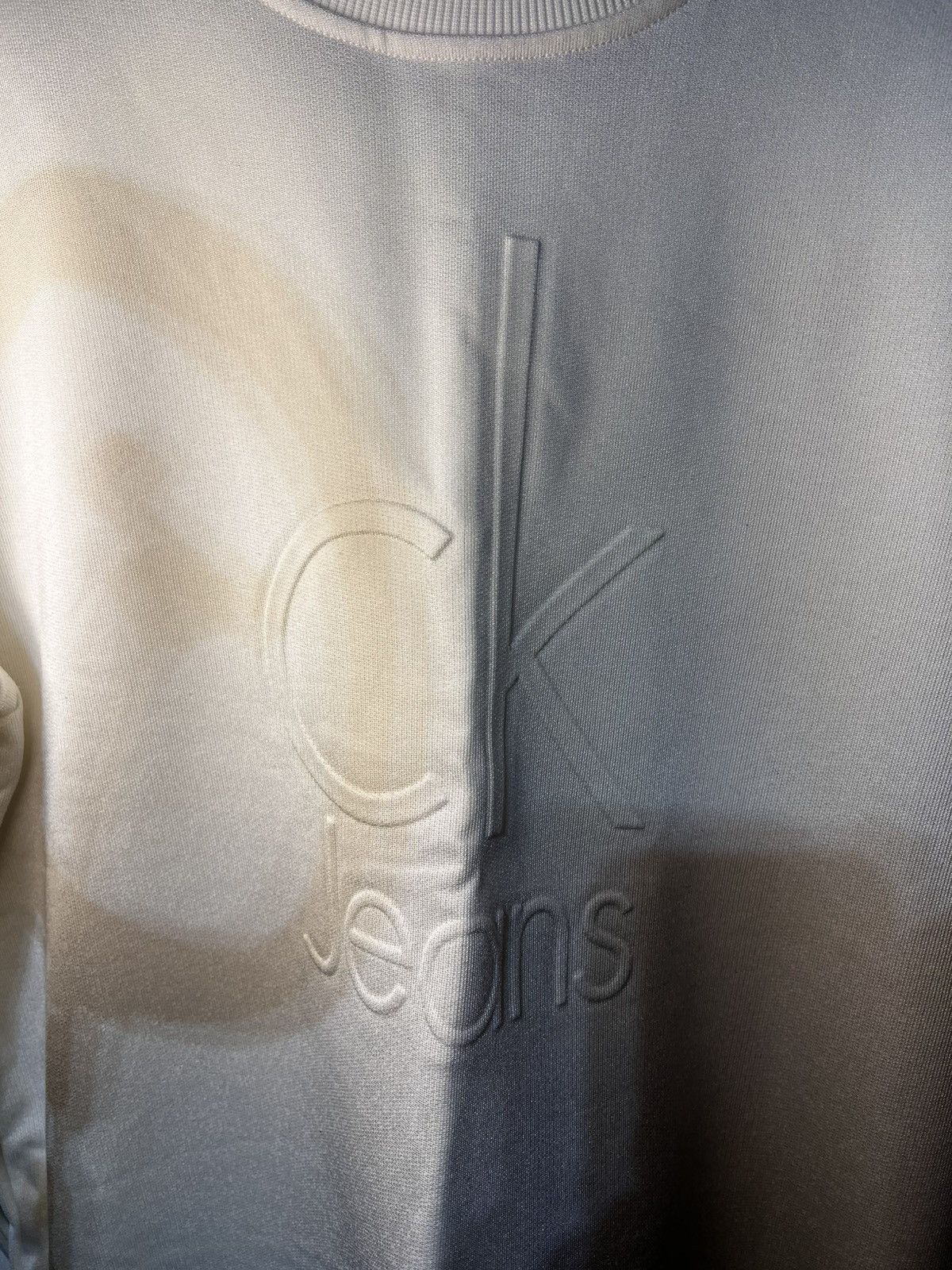 Calvin Klein Calvin Klein Sweater - Cream. Size L Size US L / EU 52-54 / 3 - 2 Thumbnail
