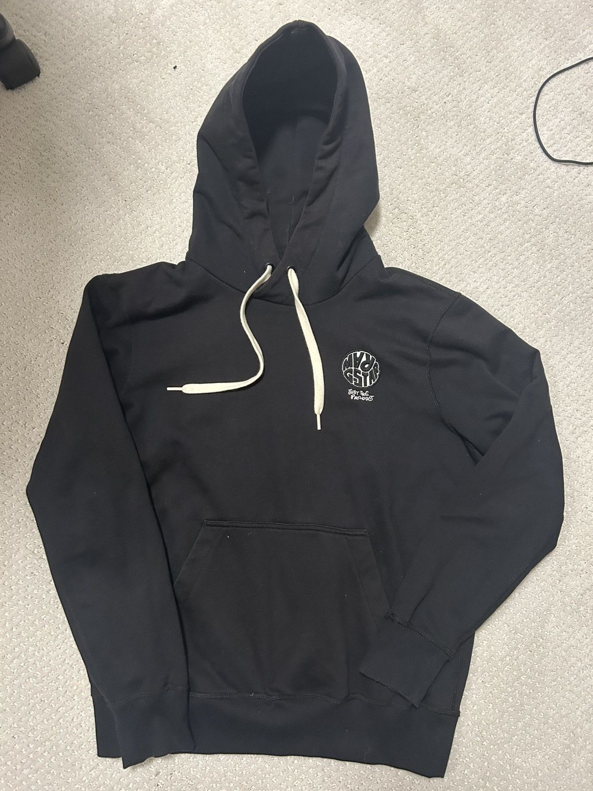 G-Star GSTAR RAW black hoodie with embroidered white logo Size US L / EU 52-54 / 3 - 1 Thumbnail