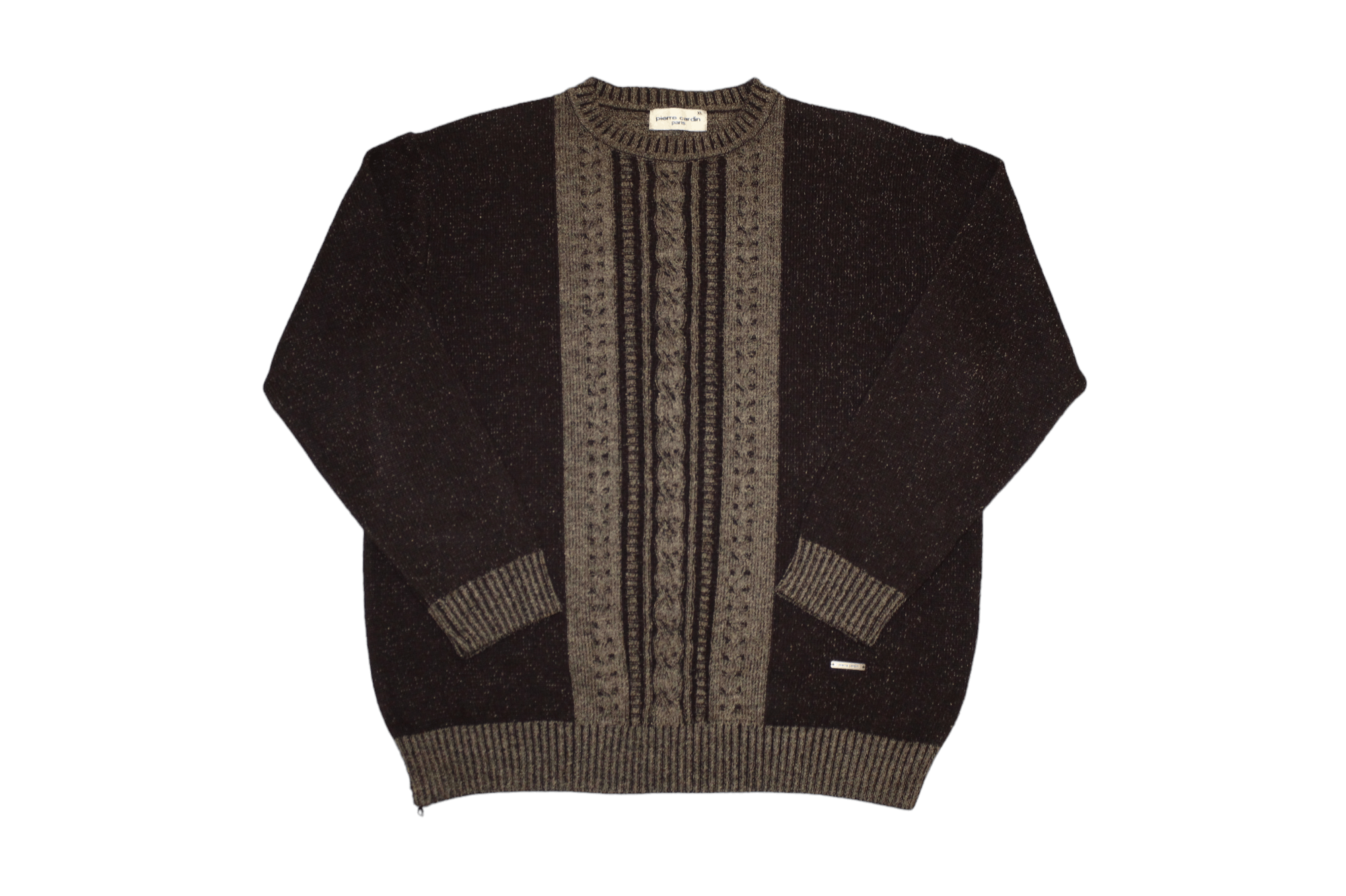 Pierre Cardin Rare 80s Pierre Cardin Paris Crew Neck Wool Blend Sweater Size US XL / EU 56 / 4 - 1 Thumbnail