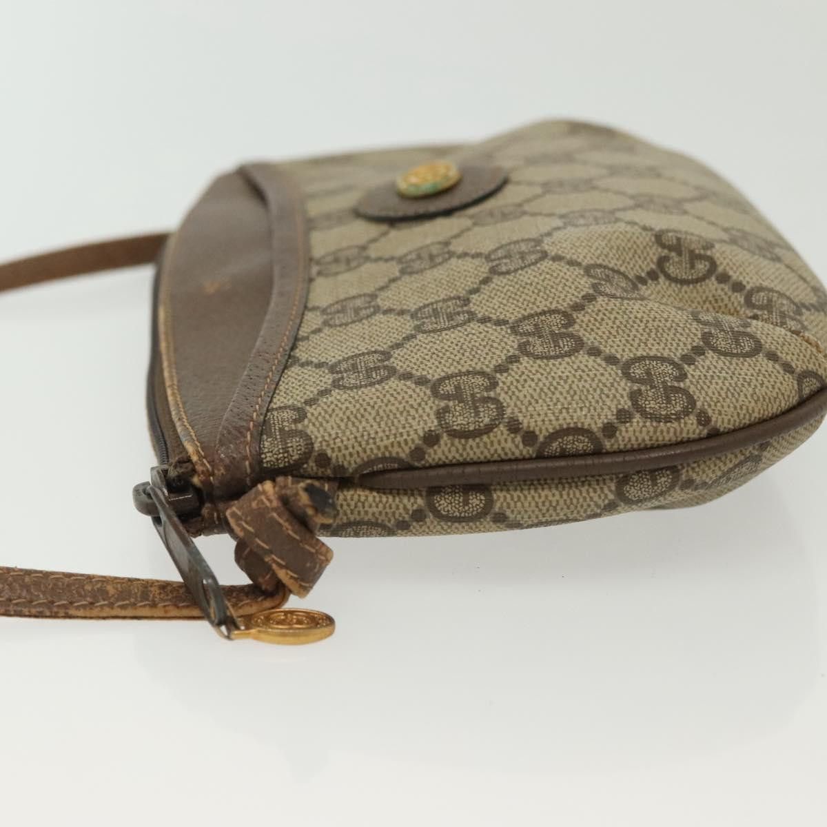 Gucci GUCCI GG Supreme Shoulder Bag Pvc Beige Gold 904 02 020 Size ONE SIZE - 5 Thumbnail