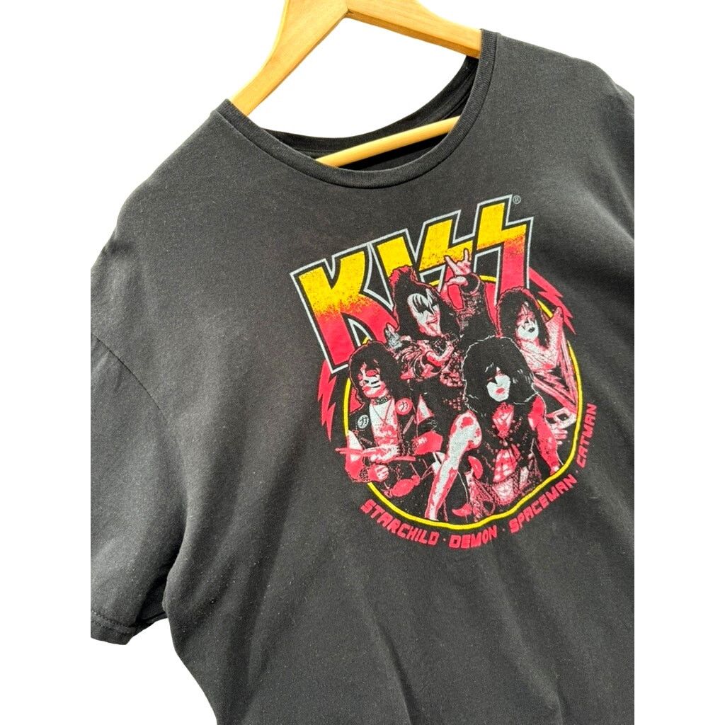 Band Tees × KISS KISS Retro Graphic Band T-Shirt Size US XXL / EU 58 / 5 - 4 Thumbnail