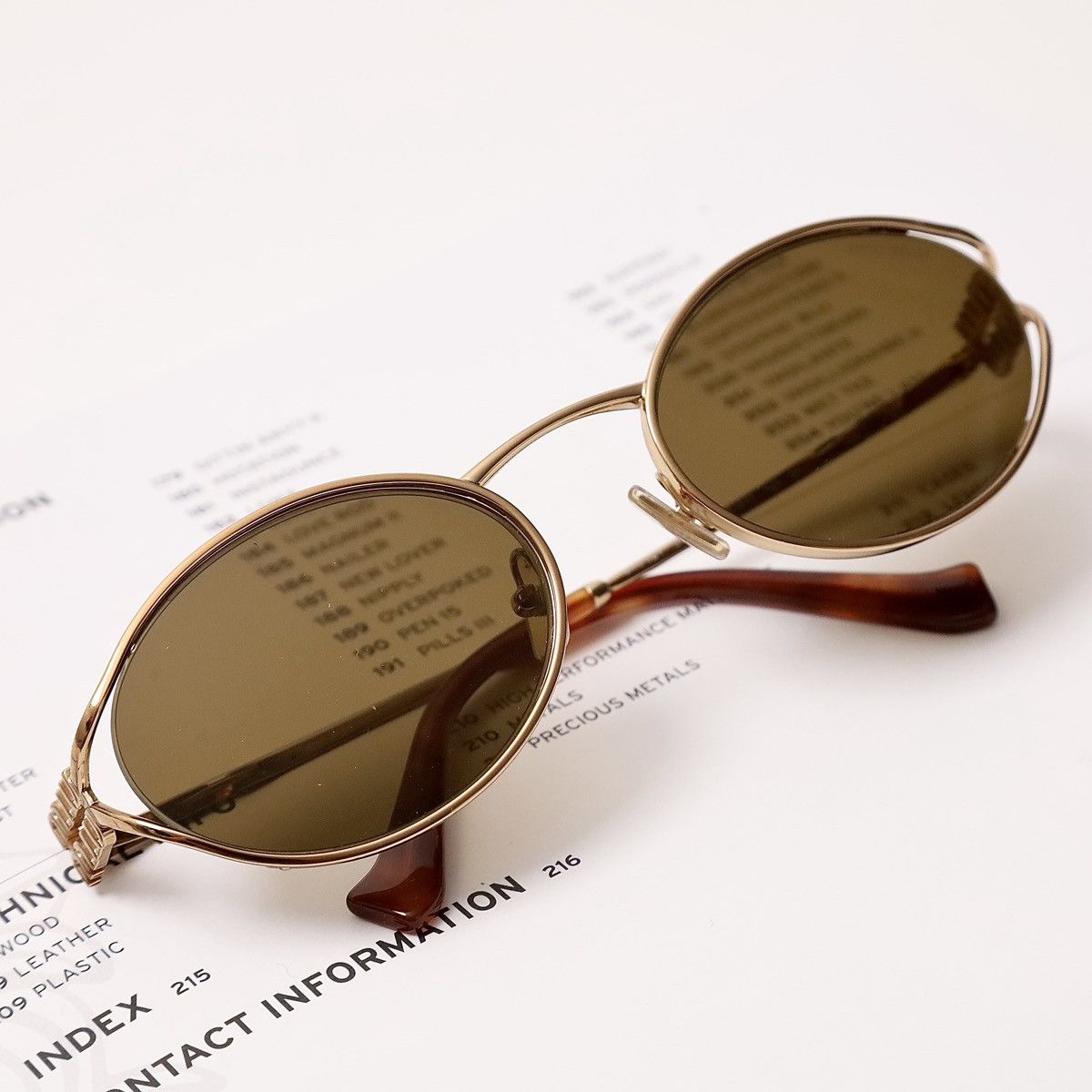 Miu Miu MIU MIU 0MU 52YS SUNGLASSES Size ONE SIZE - 8 Thumbnail
