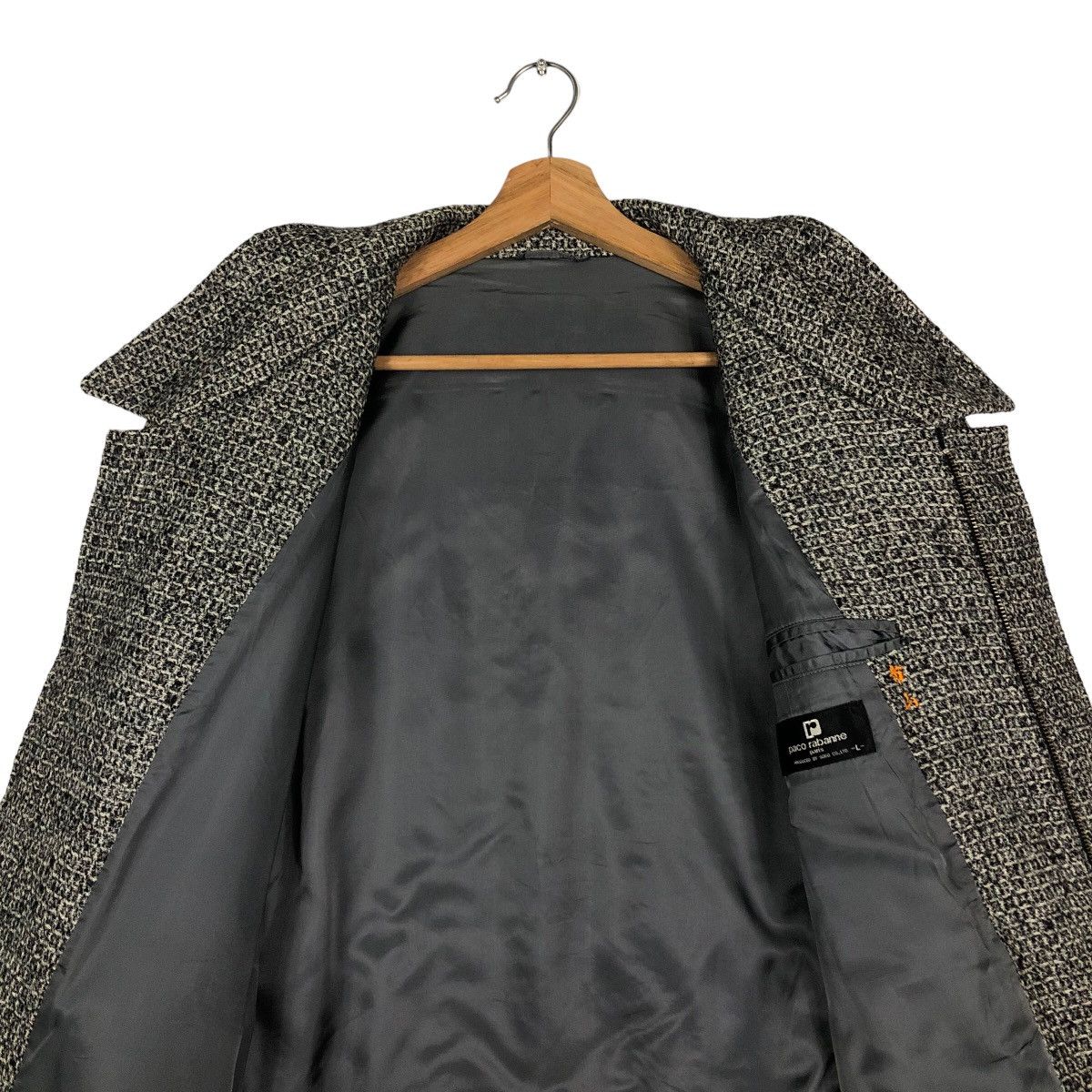 Vintage 🔥Vintage Biker Bomber Jacket Paco Rabanne Big Pocket Size US L / EU 52-54 / 3 - 14 Thumbnail
