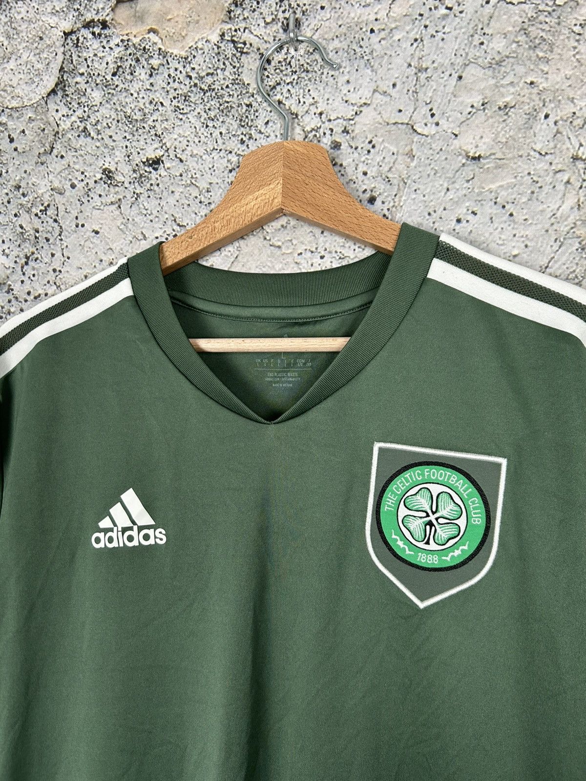 Adidas Celtic Glasgow Adidas Soccer Jersey Football Training Sport Size US L / EU 52-54 / 3 - 3 Thumbnail