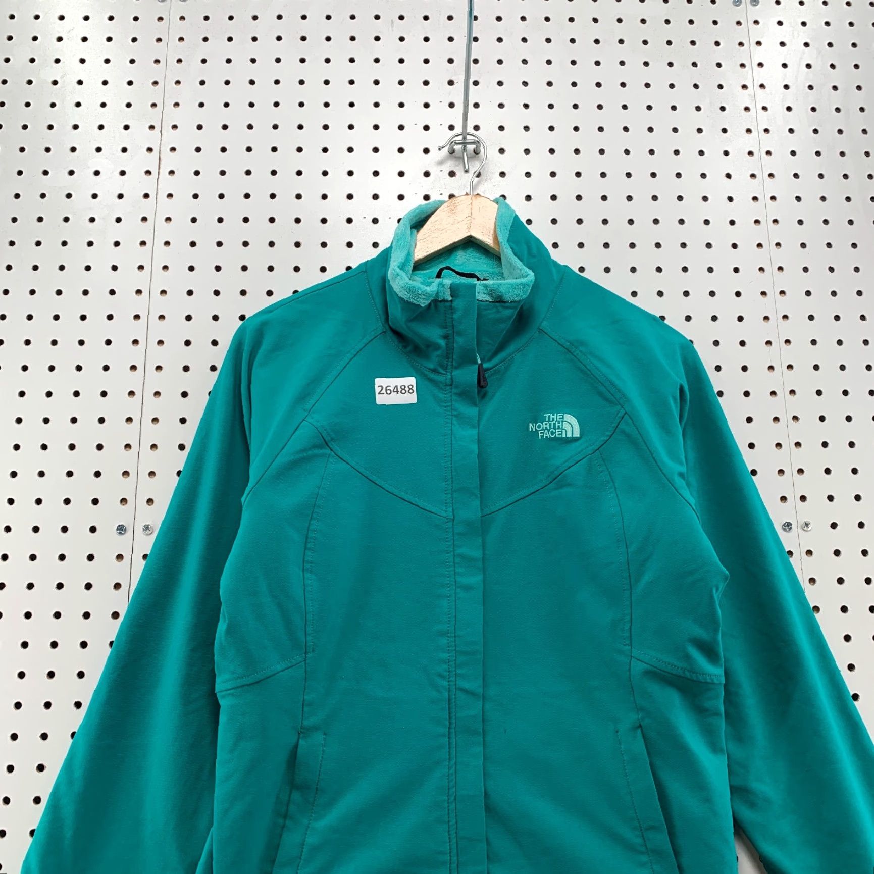 The North Face The North Face Windbreaker Jacket Green Women M 20x26 Soft Fleece Sherpa Lined Jacket Size M / US 6-8 / IT 42-44 - 5 Thumbnail