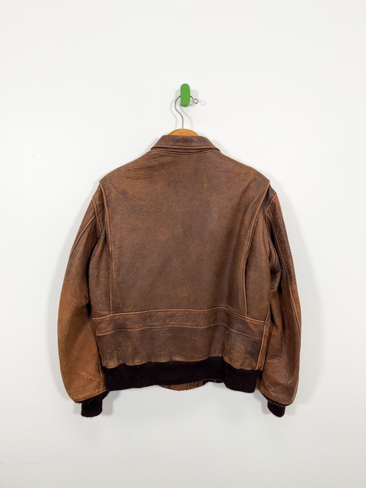 Avirex × Vintage Vintage 1980s G2 Avirex Leather Jacket Size 42 Size US L / EU 52-54 / 3 - 4 Thumbnail