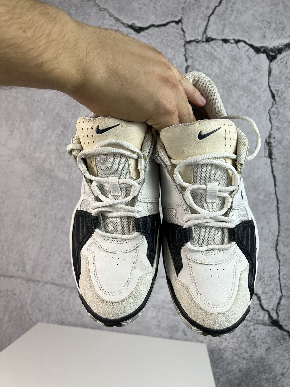 Nike Vintage Nike Air 00s 2003 White/black sneakers shoe Size US 9.5 / EU 42-43 - 8 Thumbnail