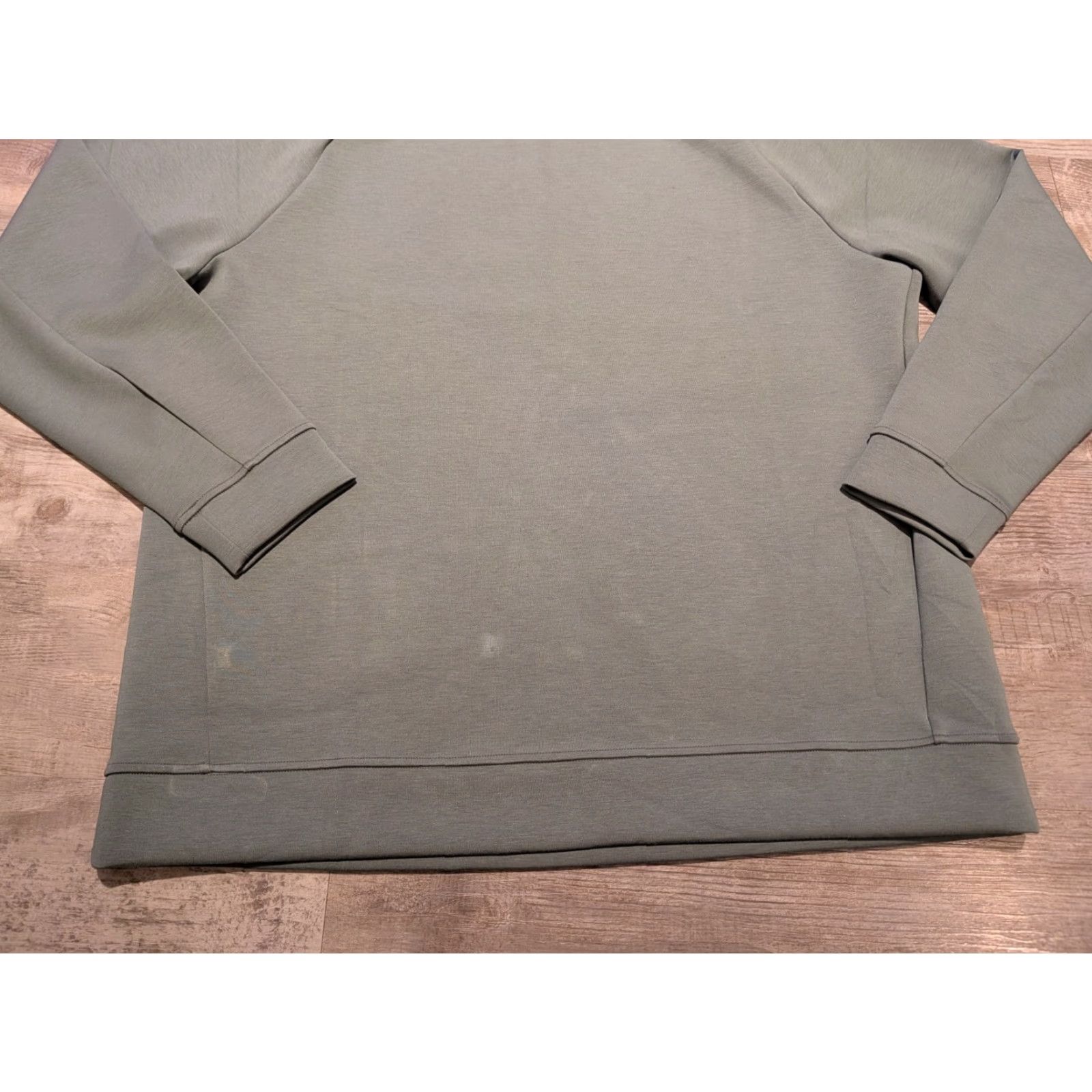 Lululemon Lululemon Men's Engineered Warmth Long Sleeve Crew XL Green Shirt Size US XL / EU 56 / 4 - 5 Thumbnail
