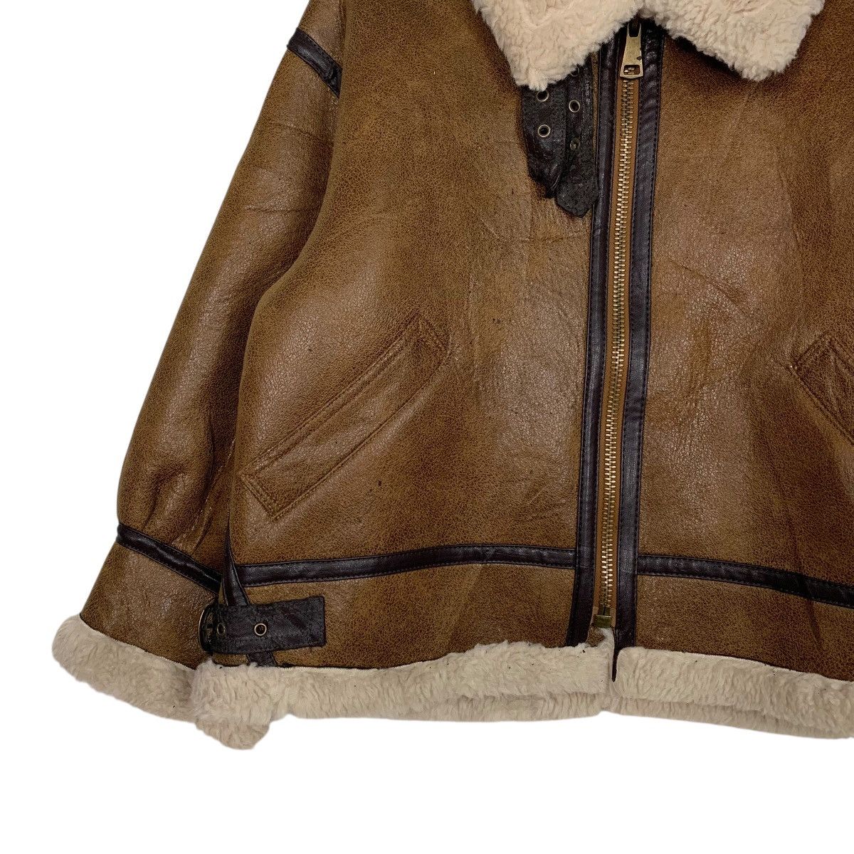 Japanese Brand Japanese Brand Randeboo Shearling Jacket Size US S / EU 44-46 / 1 - 3 Thumbnail