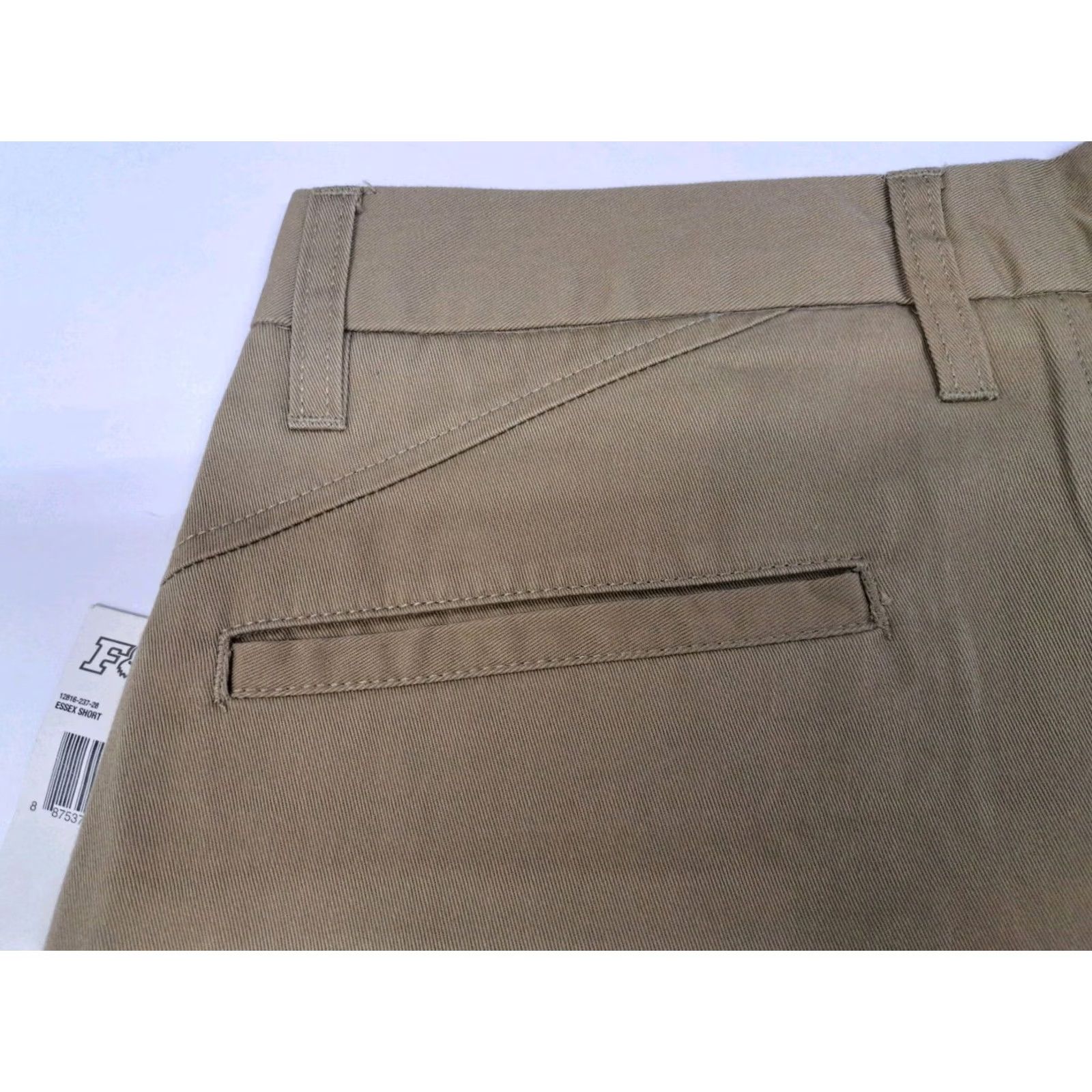 Vintage Fox Essex Chino Regular Fit Shorts Mens Khaki 28W/22L NWT Size US 28 / EU 44 - 6 Thumbnail