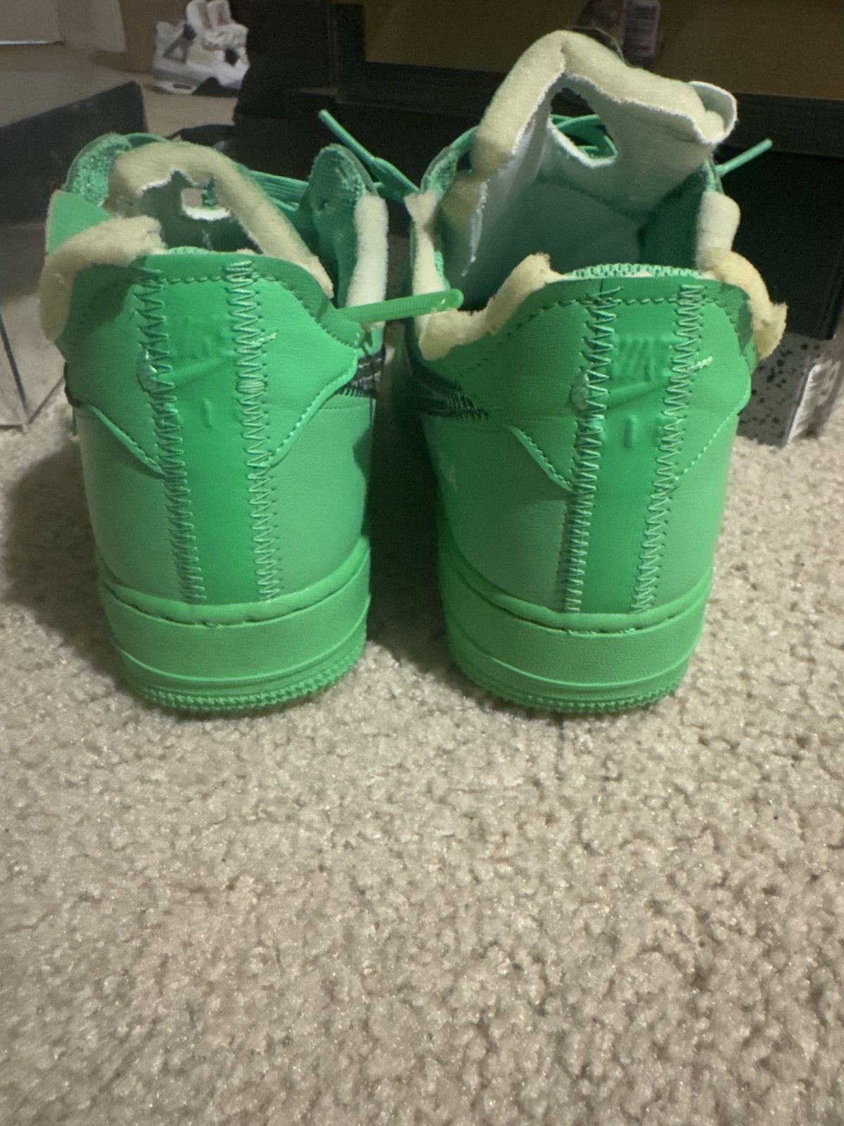 Nike × Off-White Off White Nike Air Force 1 Brooklyn Museum Size US 8 / EU 41 - 9 Thumbnail