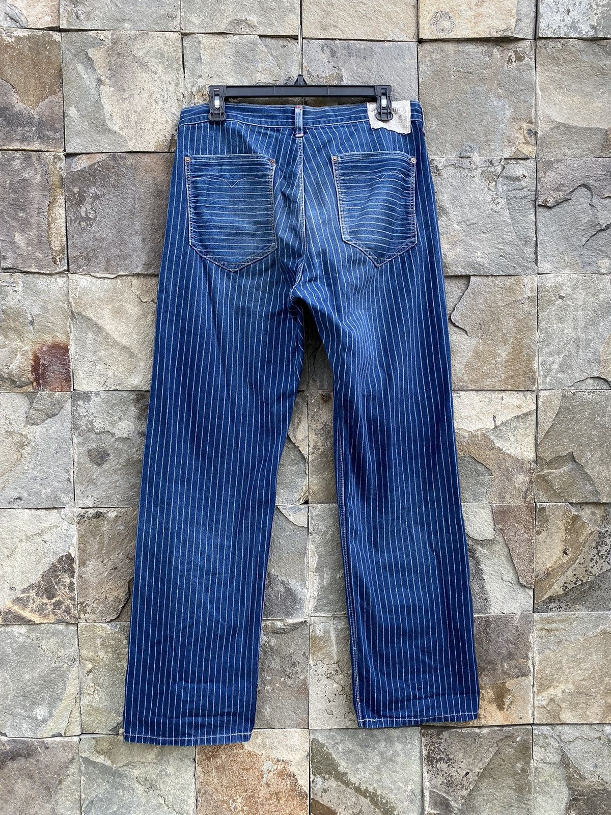 Orslow Pherrow Wabash Work Pants Indigo Size US 32 / EU 48 - 2 Thumbnail