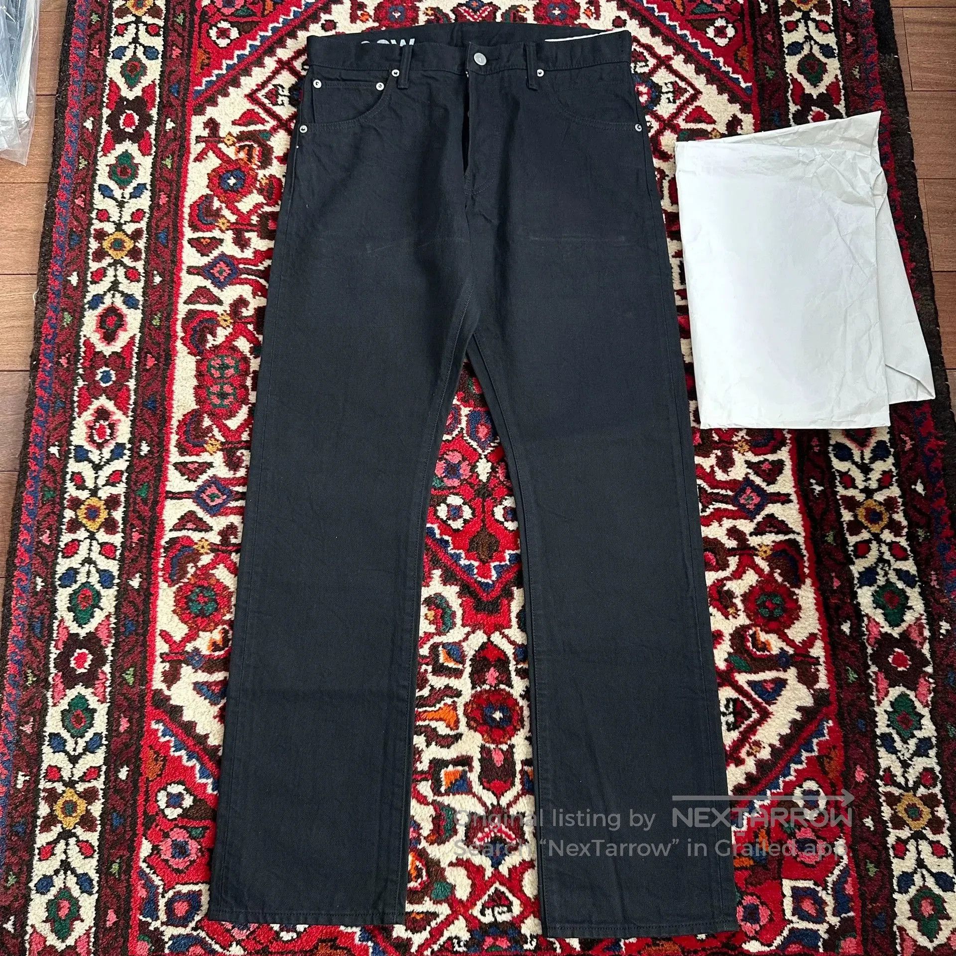 Visvim visvim black denim pants W32 L3. Size US 32 / EU 48 - 4 Thumbnail