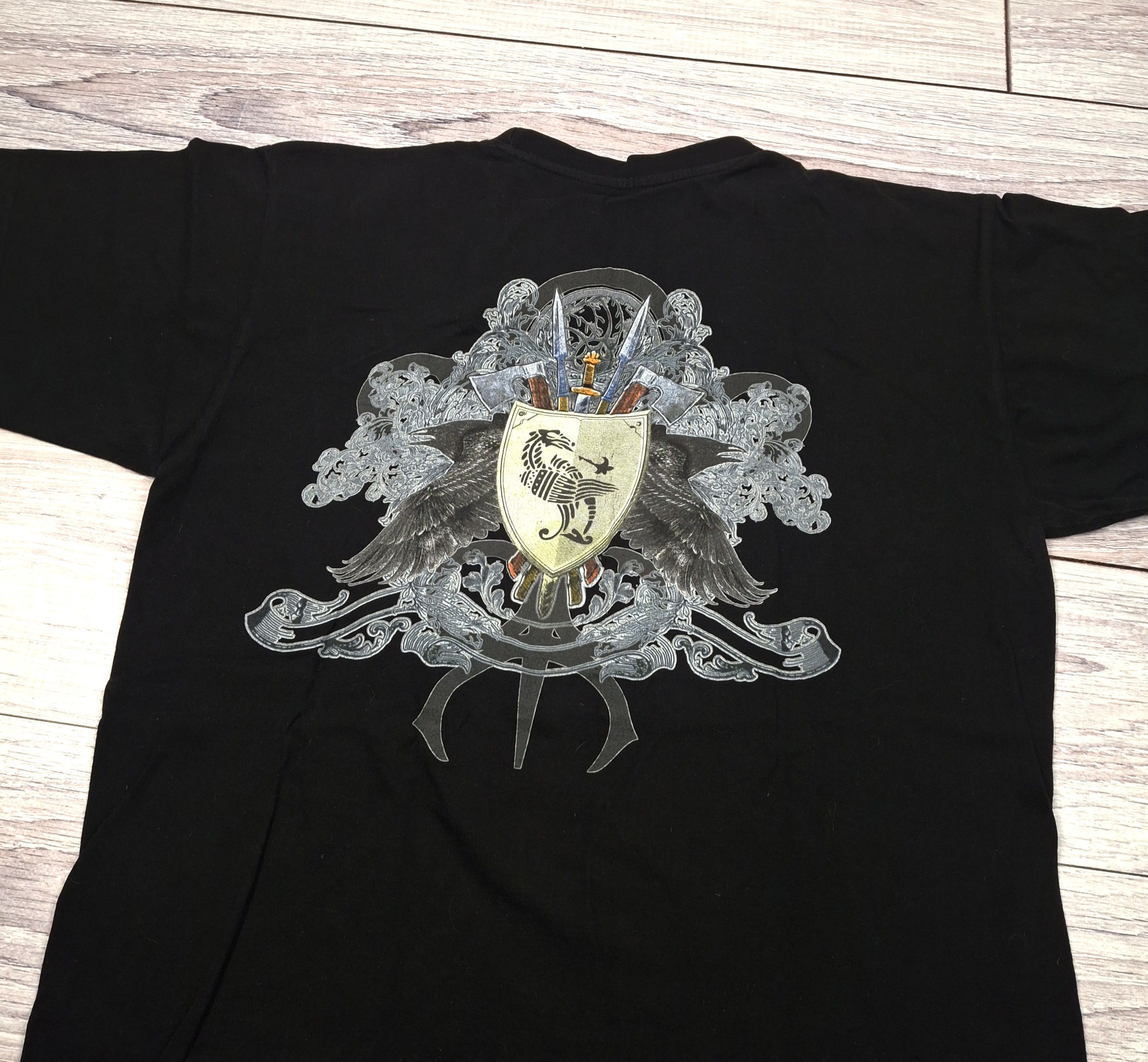 Band Tees × Vintage Rare Nokturnal Mortum black metal band vintage t-shirt 00s Size US M / EU 48-50 / 2 - 3 Thumbnail
