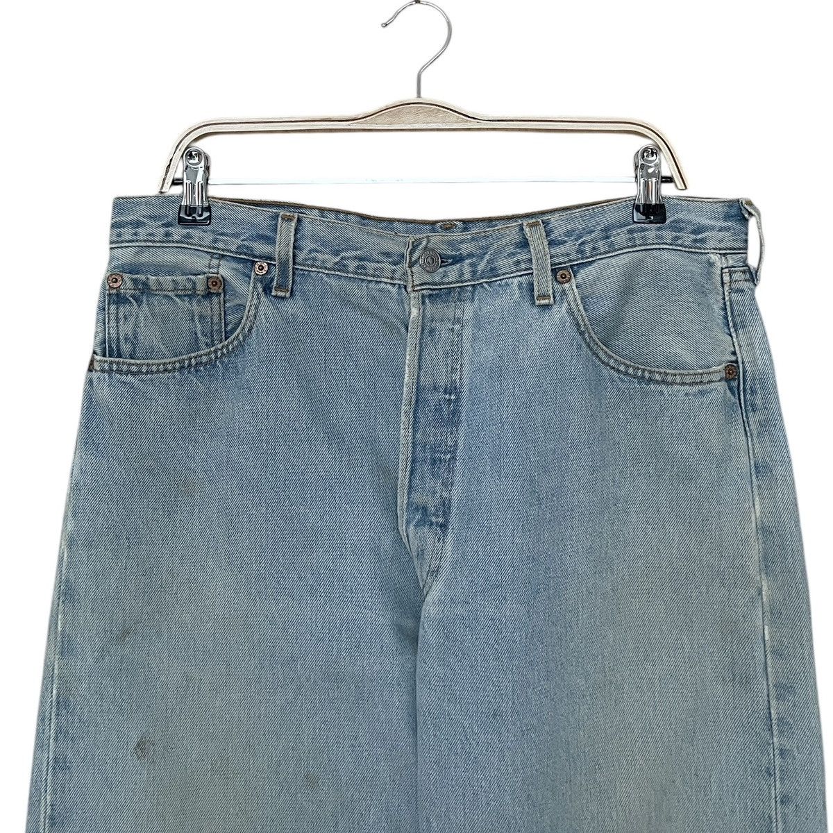 Levi's × Vintage Vintage Brand Levi’s 501 Made In Usa Jeans 1990s Size US 36 / EU 52 - 3 Thumbnail