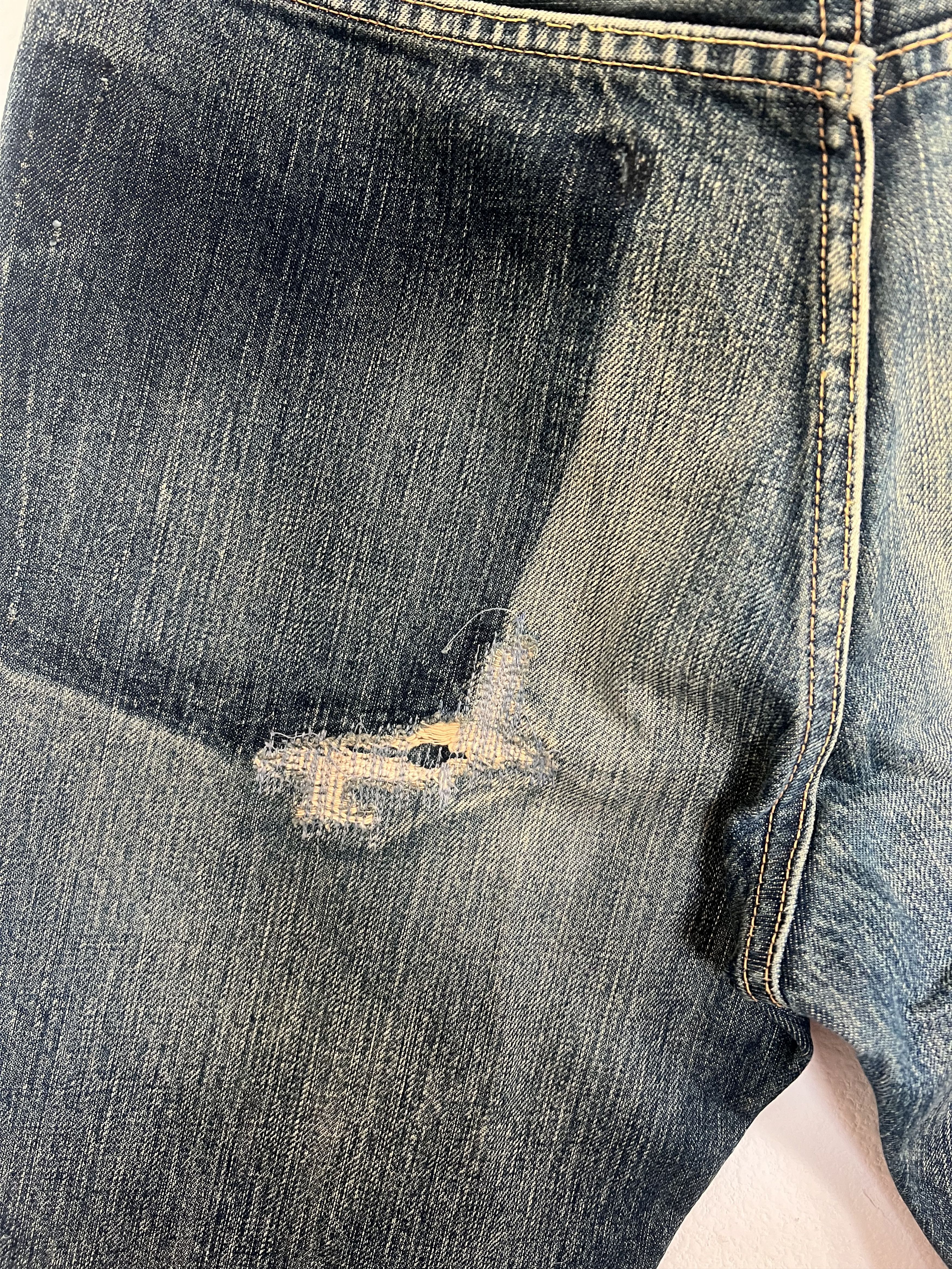Kapital Kapital boro biker denim Size US 31 - 3 Thumbnail
