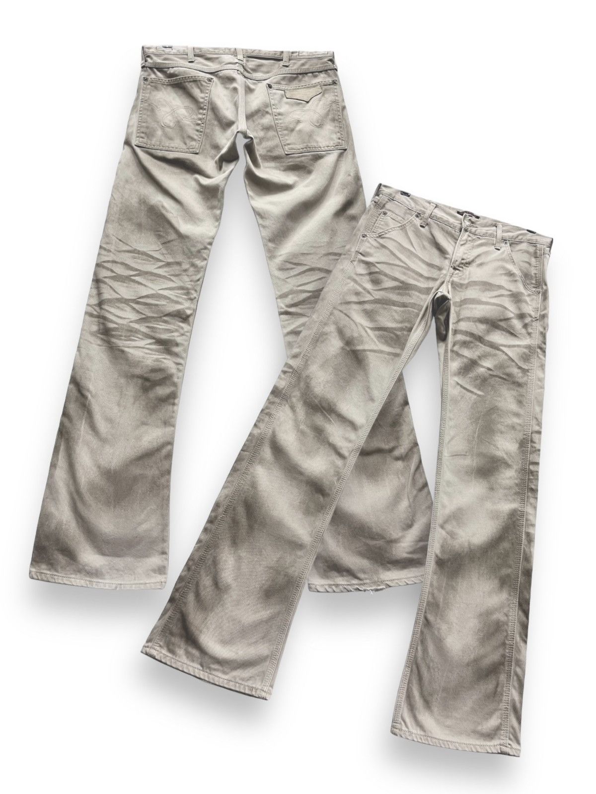 image of Seditionaries x Smoke Rise Nippon Sand Dust Smokes Whiskers Punk Flare Kapital Style in Sand Beige 