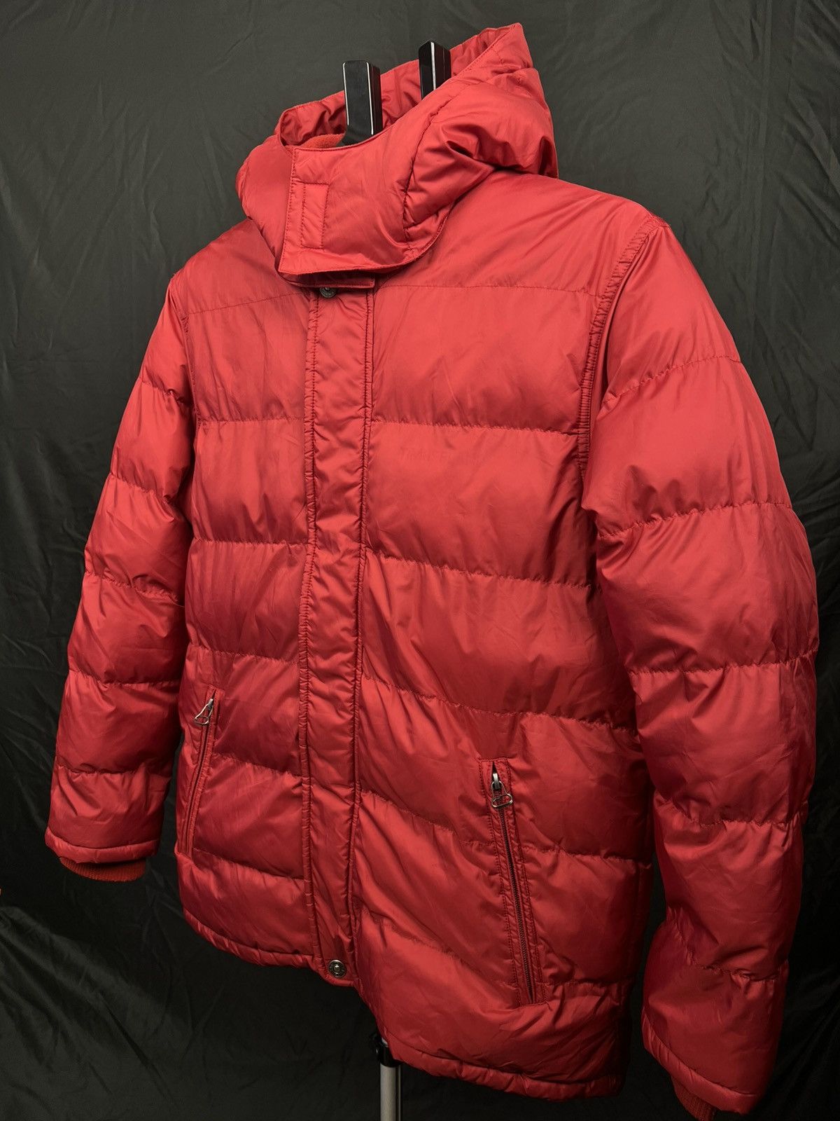 Timberland Timberland red puffer jacket down outdoor Size US S / EU 44-46 / 1 - 1 Thumbnail